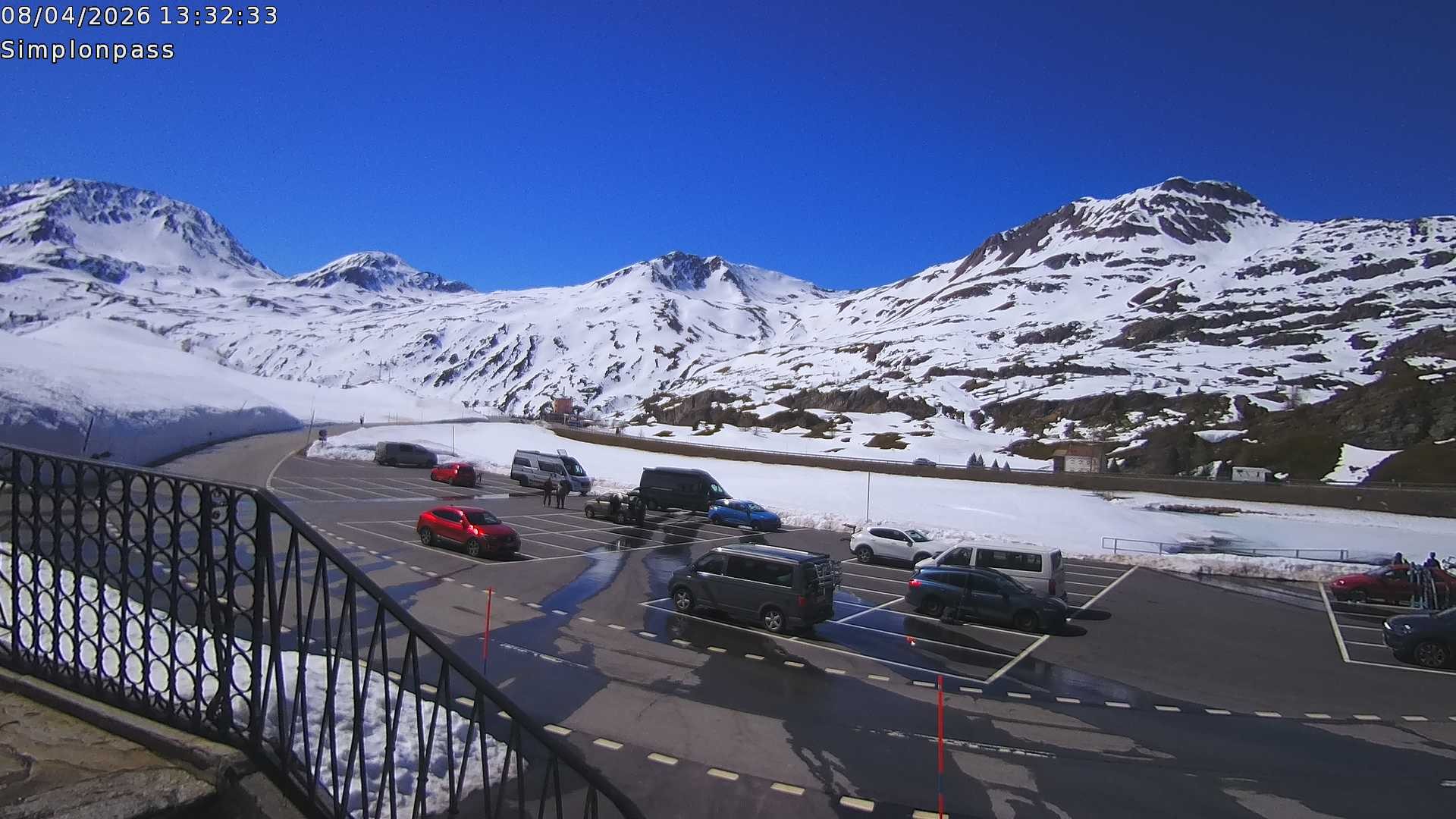 Archiv Foto Webcam Simplonpass - Hospiz