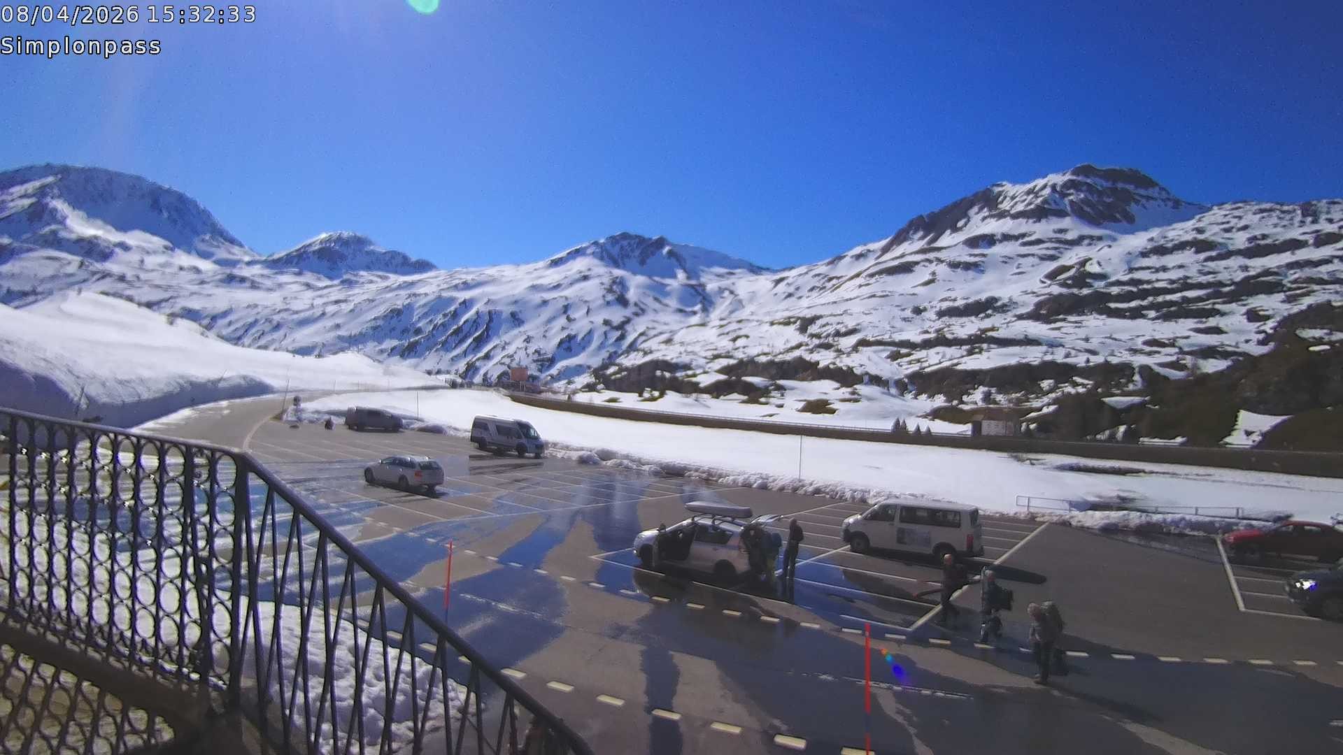 Archiv Foto Webcam Simplonpass - Hospiz