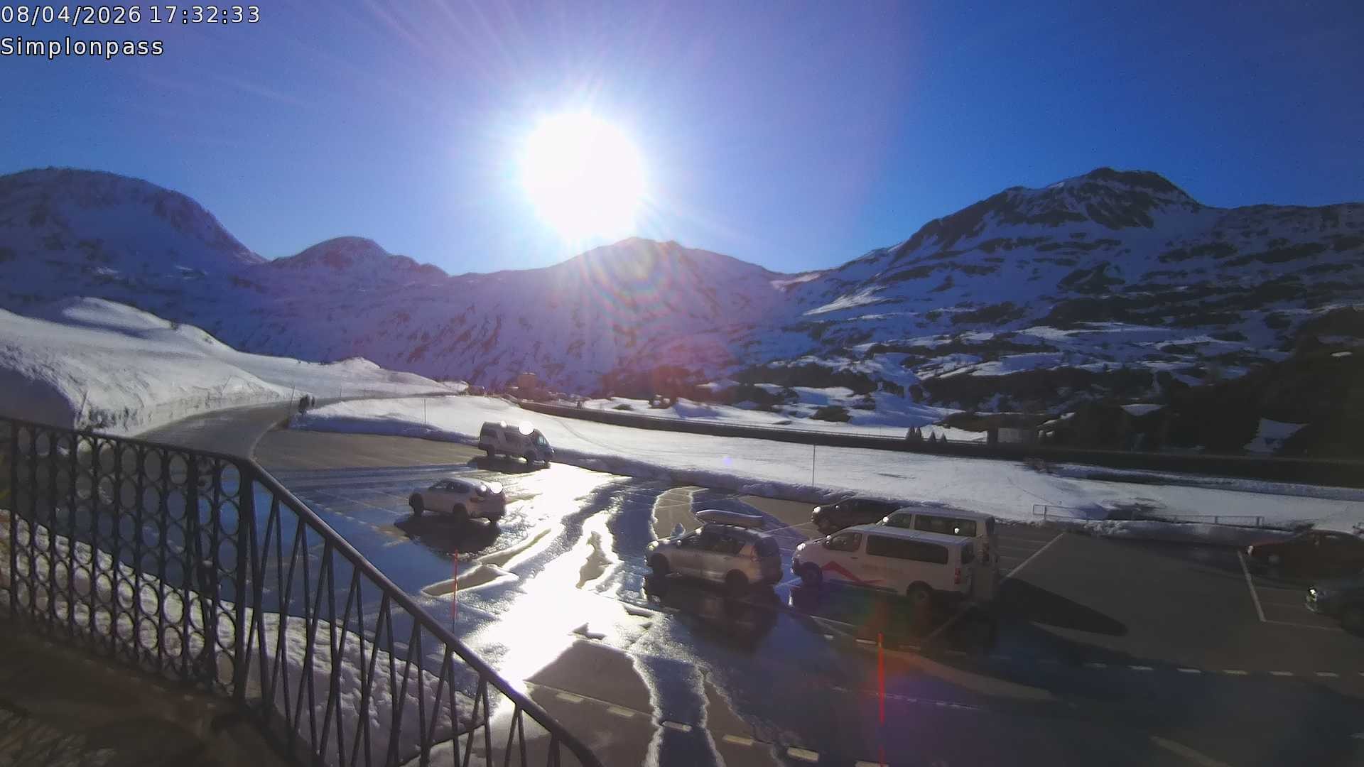 Archiv Foto Webcam Simplonpass - Hospiz