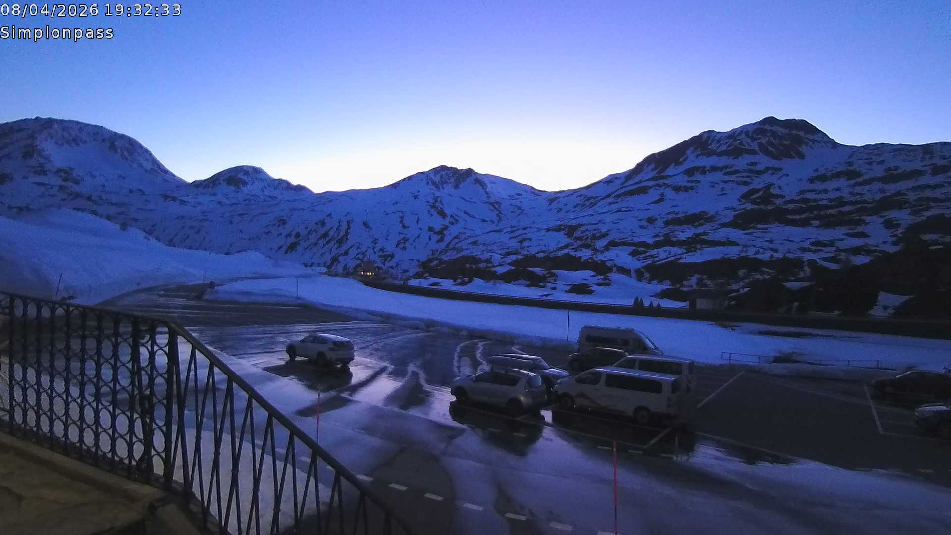 Archiv Foto Webcam Simplonpass - Hospiz