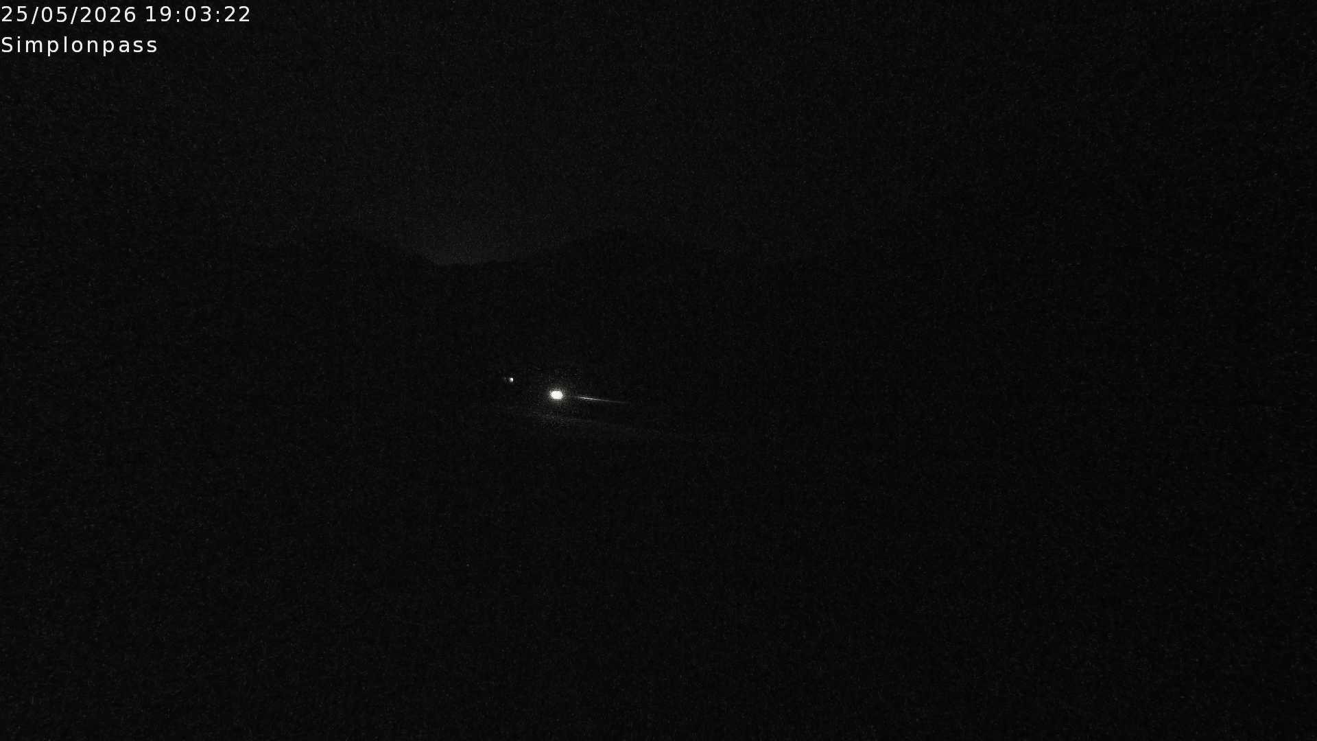 Archived image Webcam Simplon Pass
