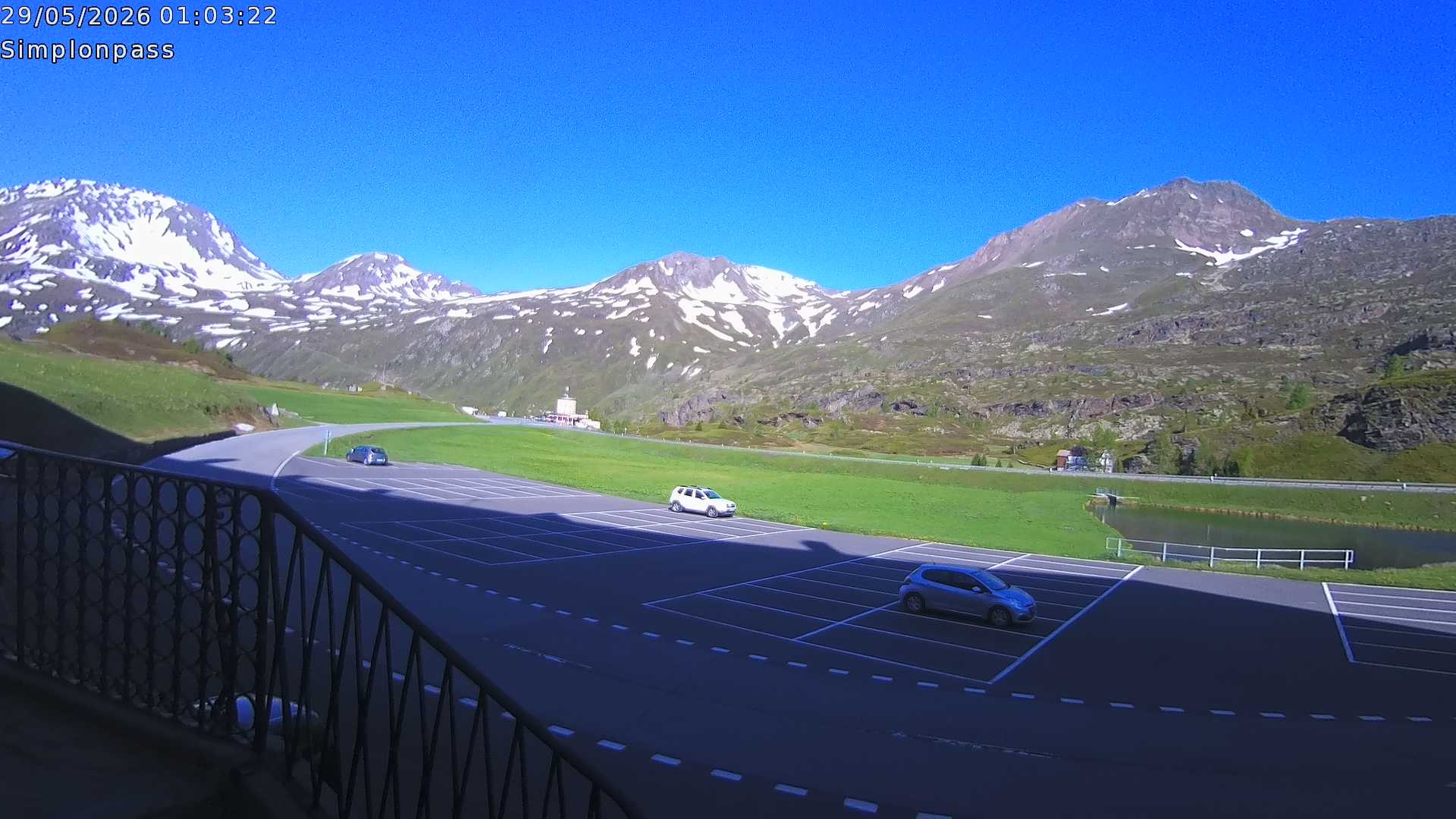 Archiv Foto Webcam Simplonpass - Hospiz