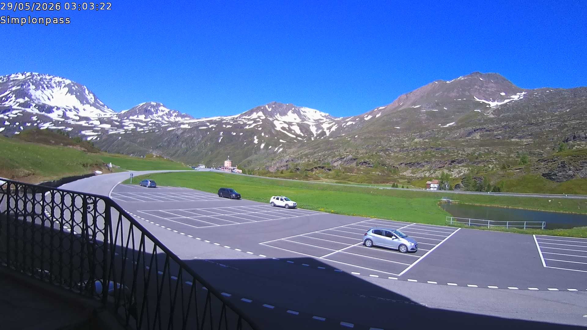 Archiv Foto Webcam Simplonpass - Hospiz