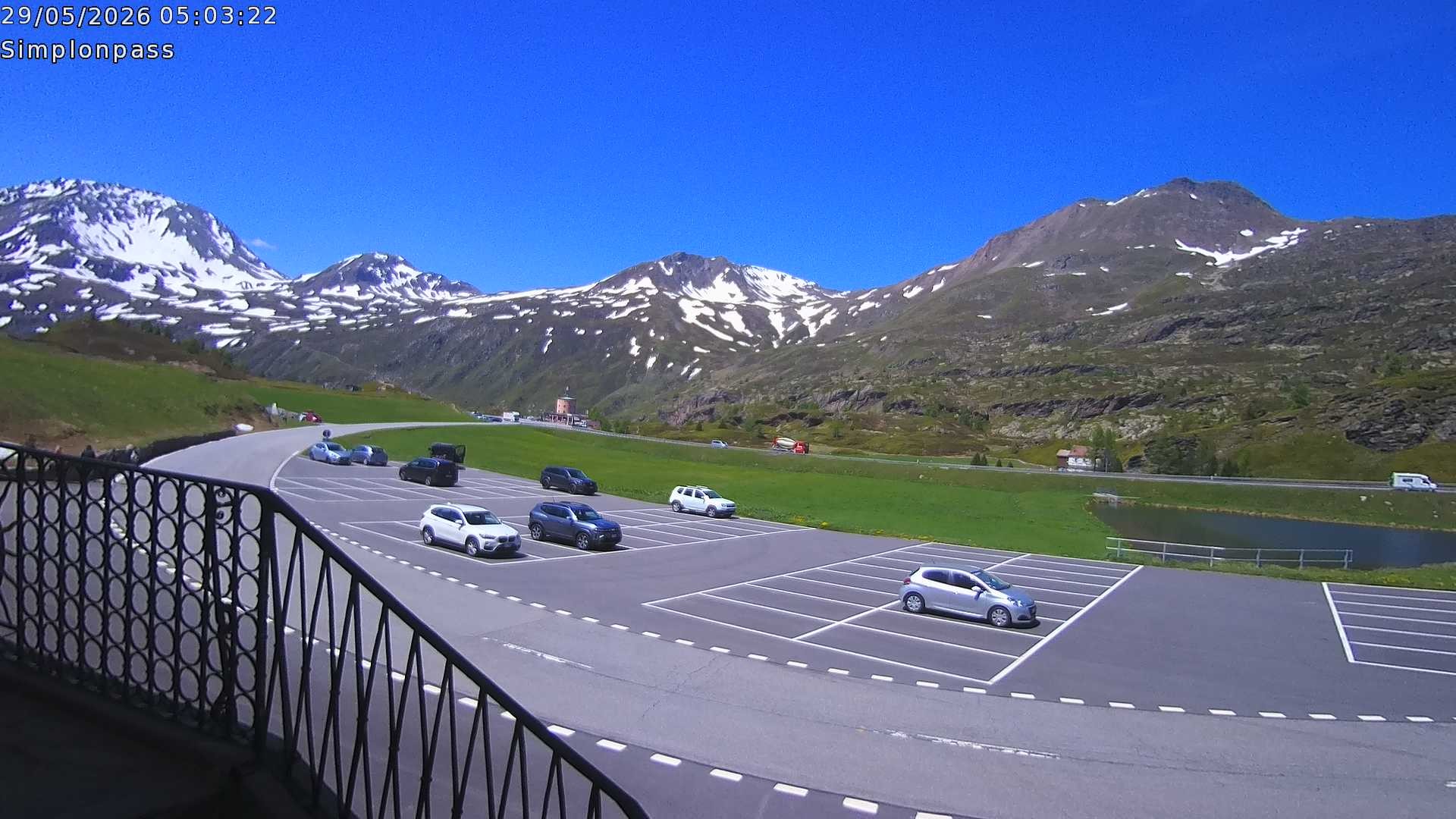 Archiv Foto Webcam Simplonpass - Hospiz