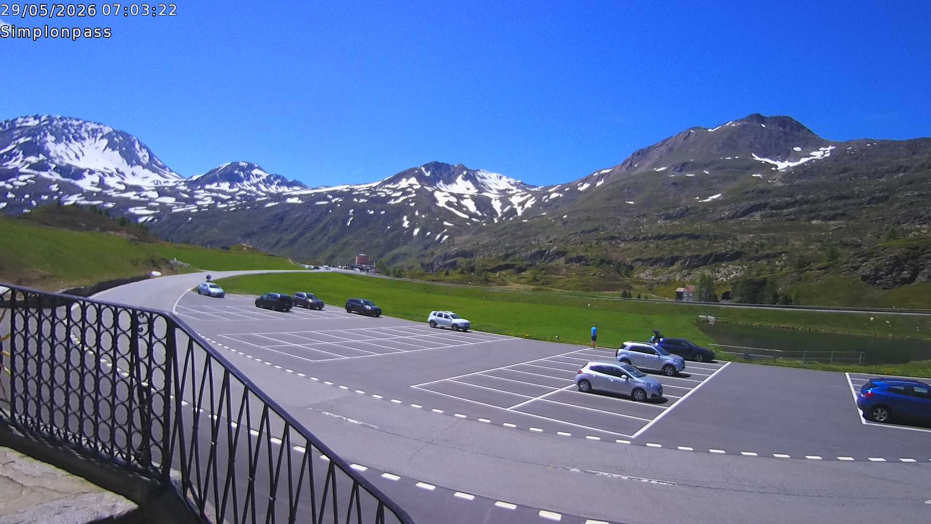 Archiv Foto Webcam Simplonpass - Hospiz