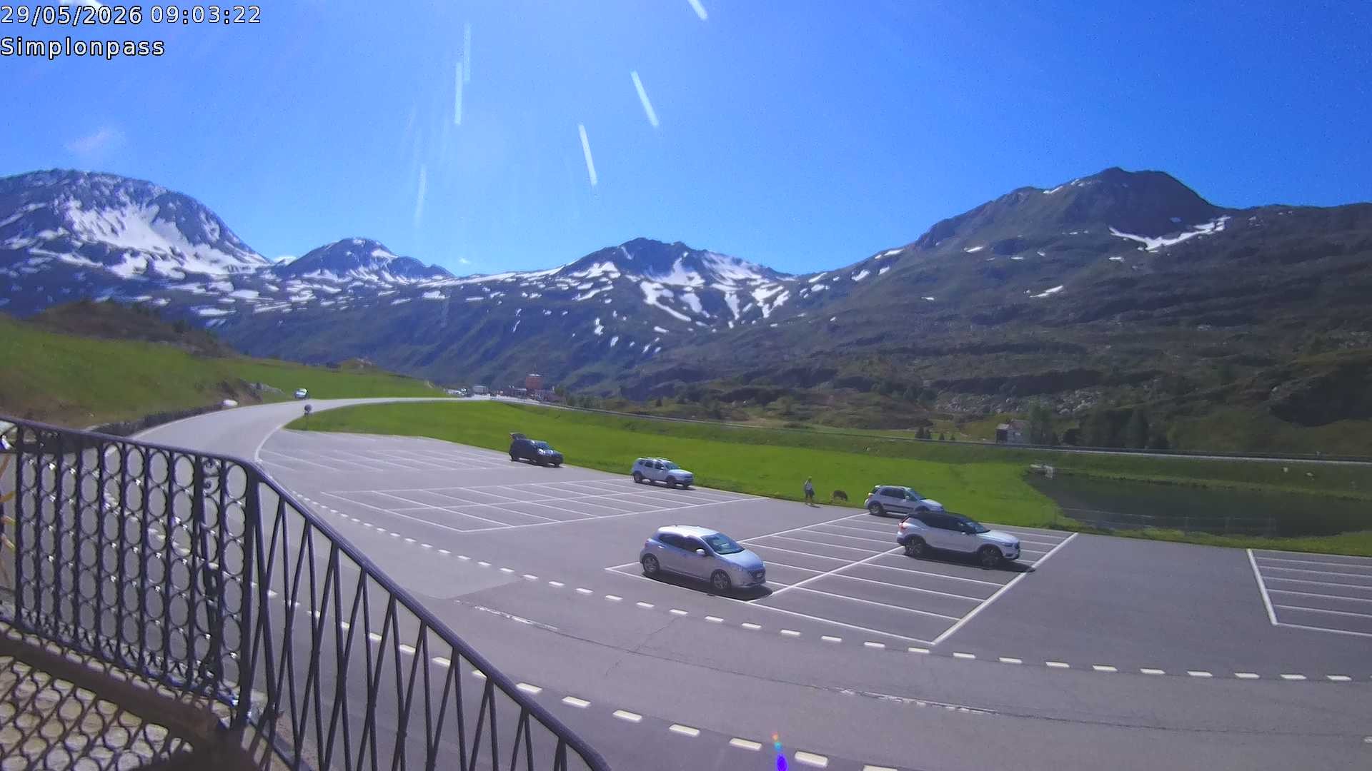 Archiv Foto Webcam Simplonpass - Hospiz