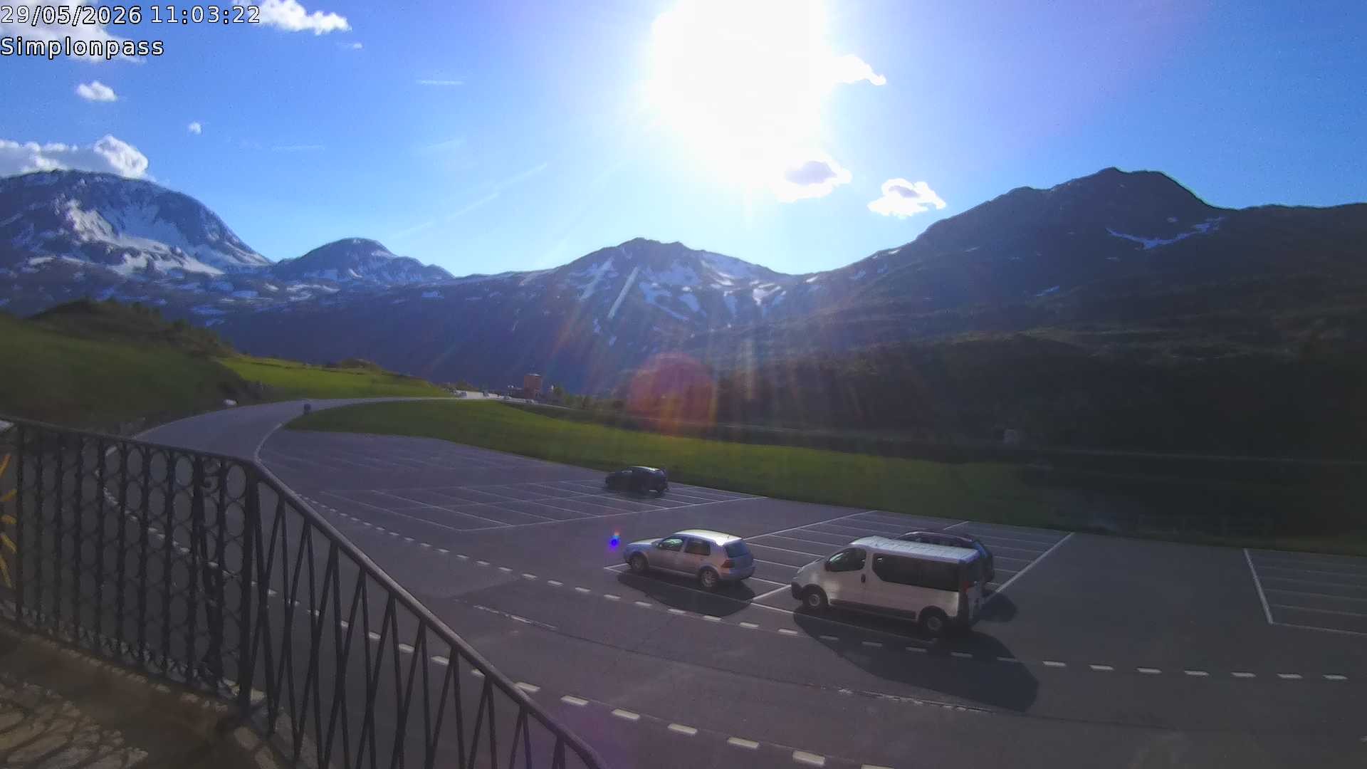 Archiv Foto Webcam Simplonpass - Hospiz