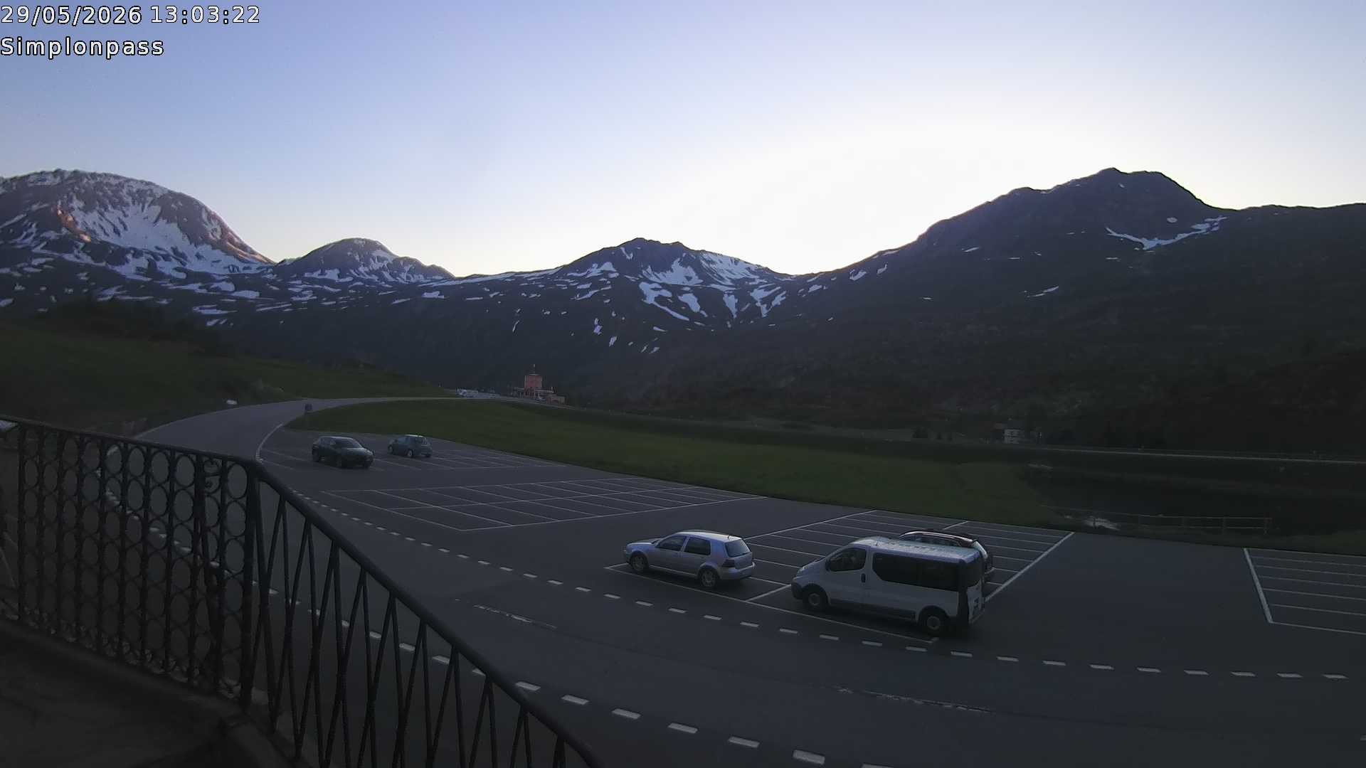 Archiv Foto Webcam Simplonpass - Hospiz