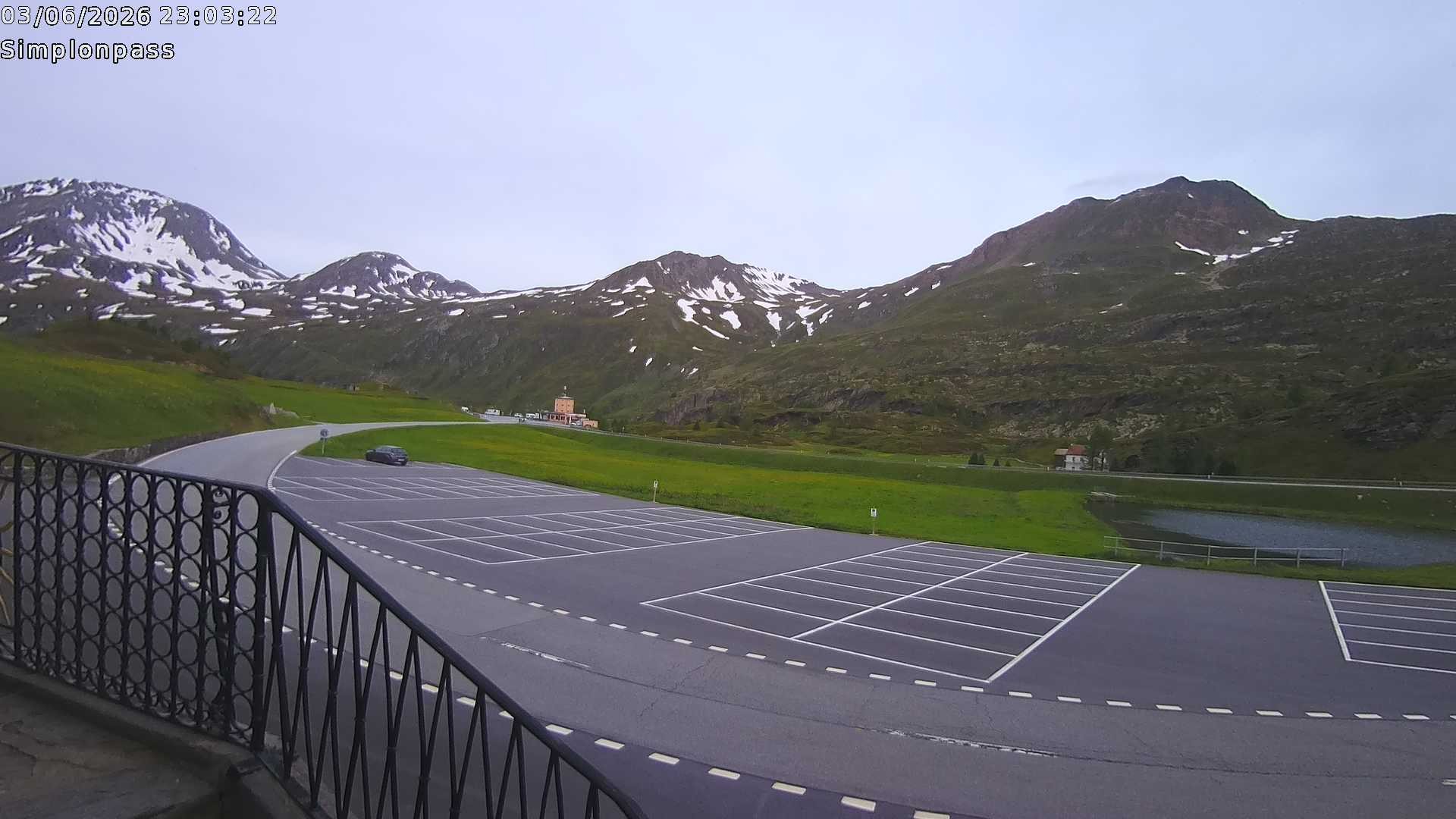 Archiv Foto Webcam Simplonpass - Hospiz