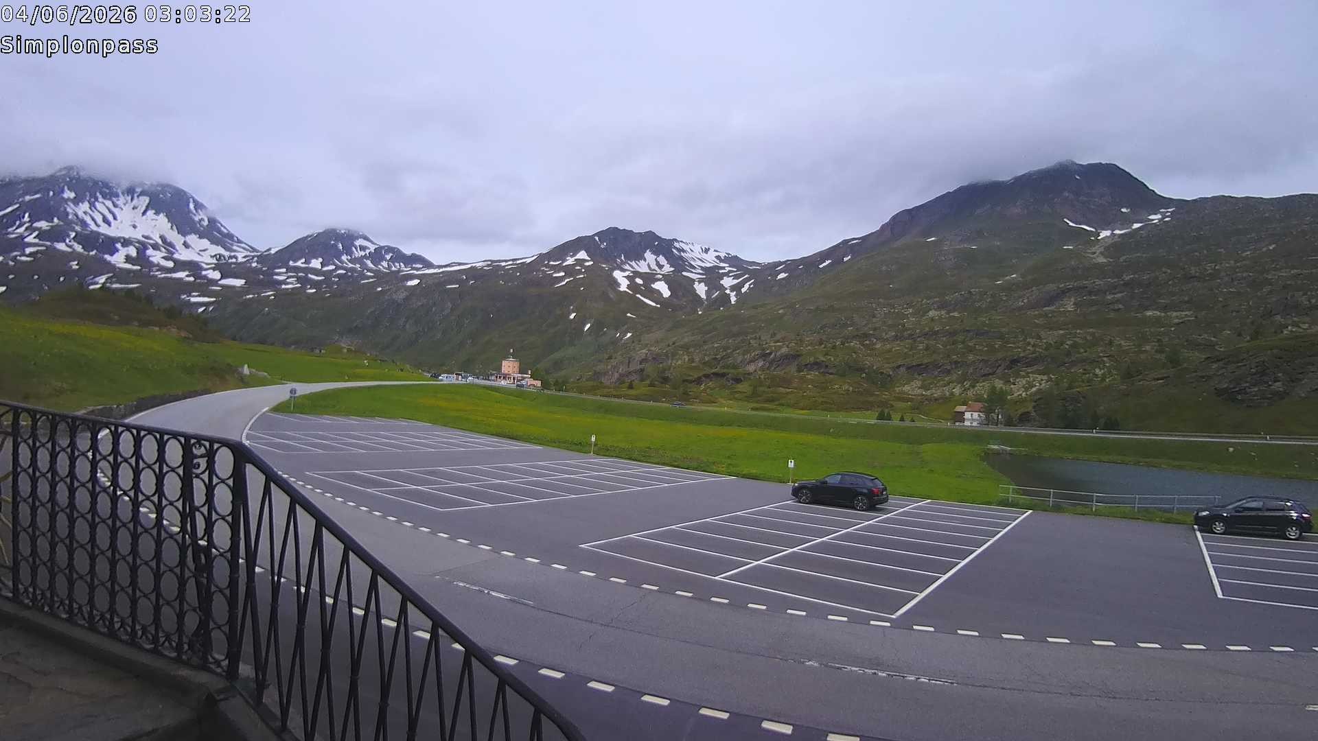 Archiv Foto Webcam Simplonpass - Hospiz