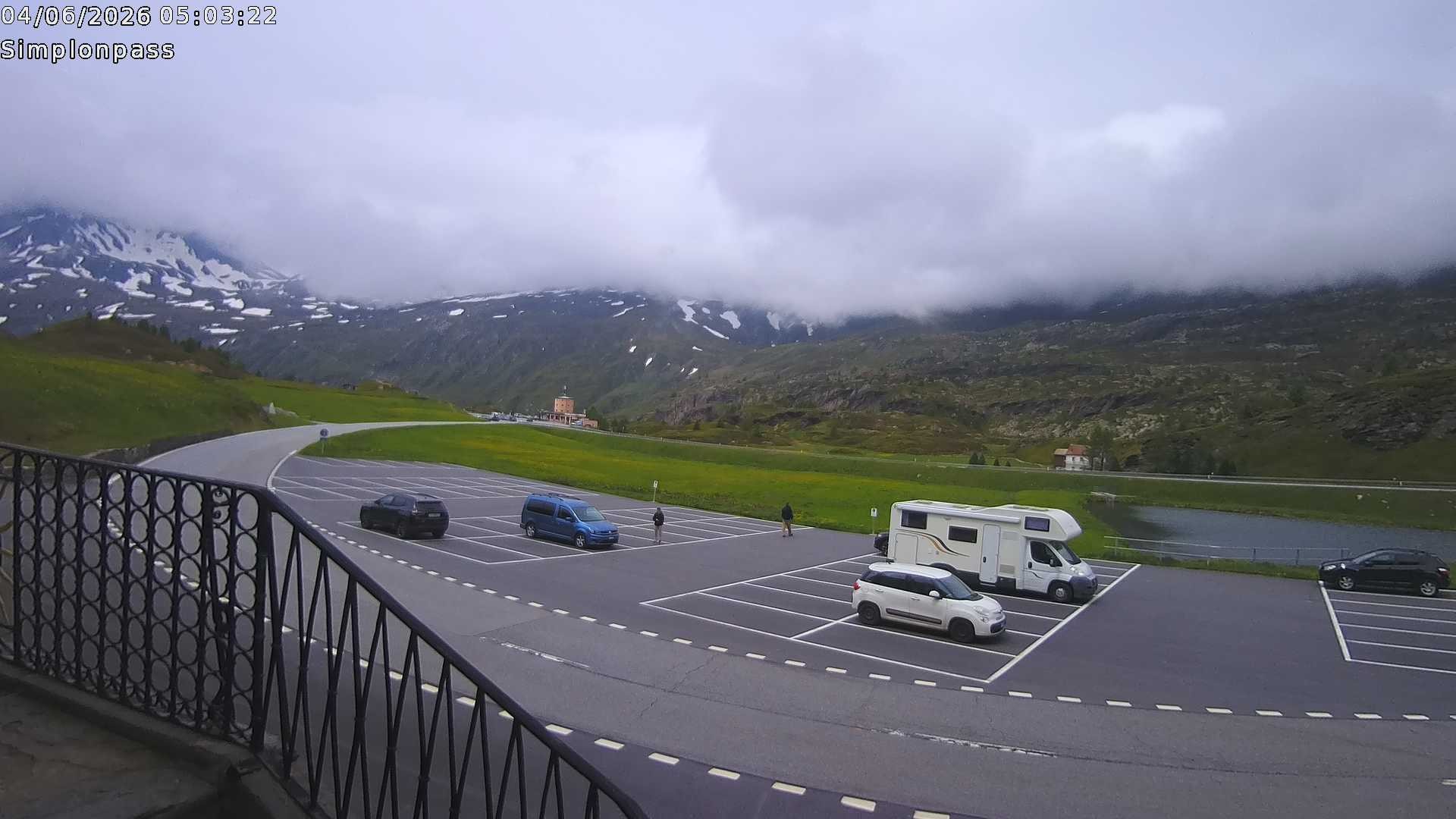 Archiv Foto Webcam Simplonpass - Hospiz