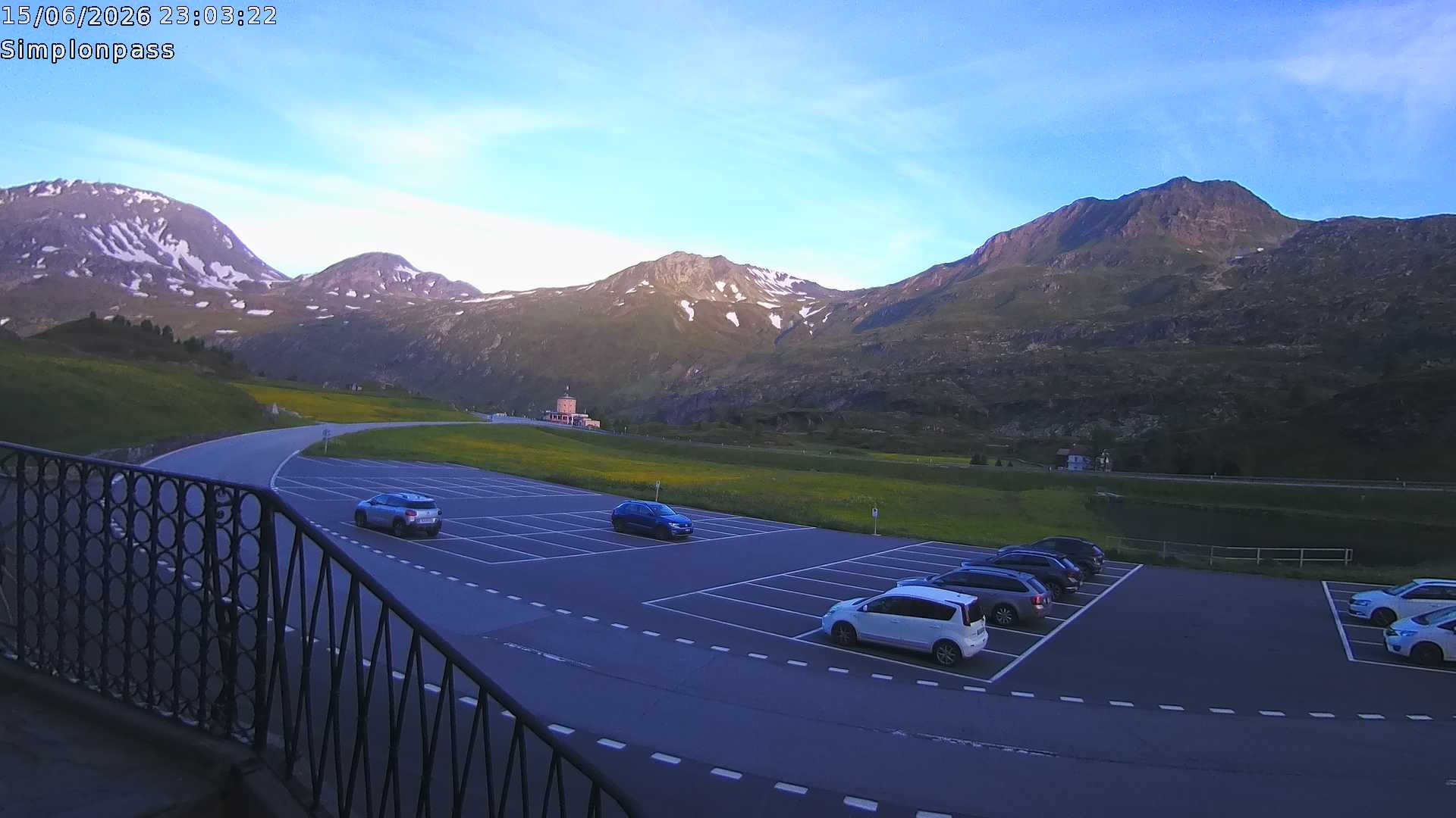 Archiv Foto Webcam Simplonpass - Hospiz