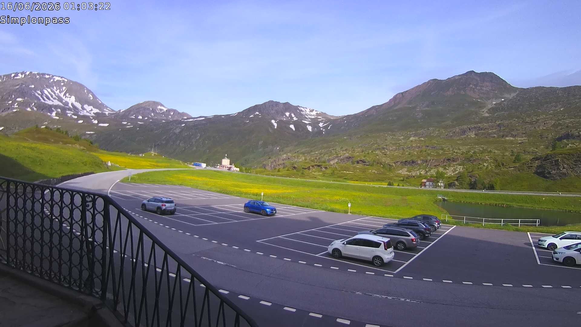 Archiv Foto Webcam Simplonpass - Hospiz