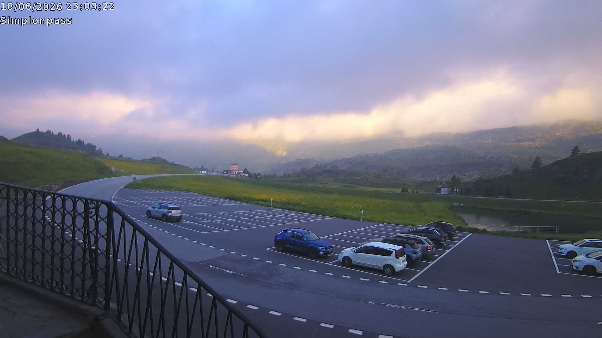 Archiv Foto Webcam Simplonpass - Hospiz