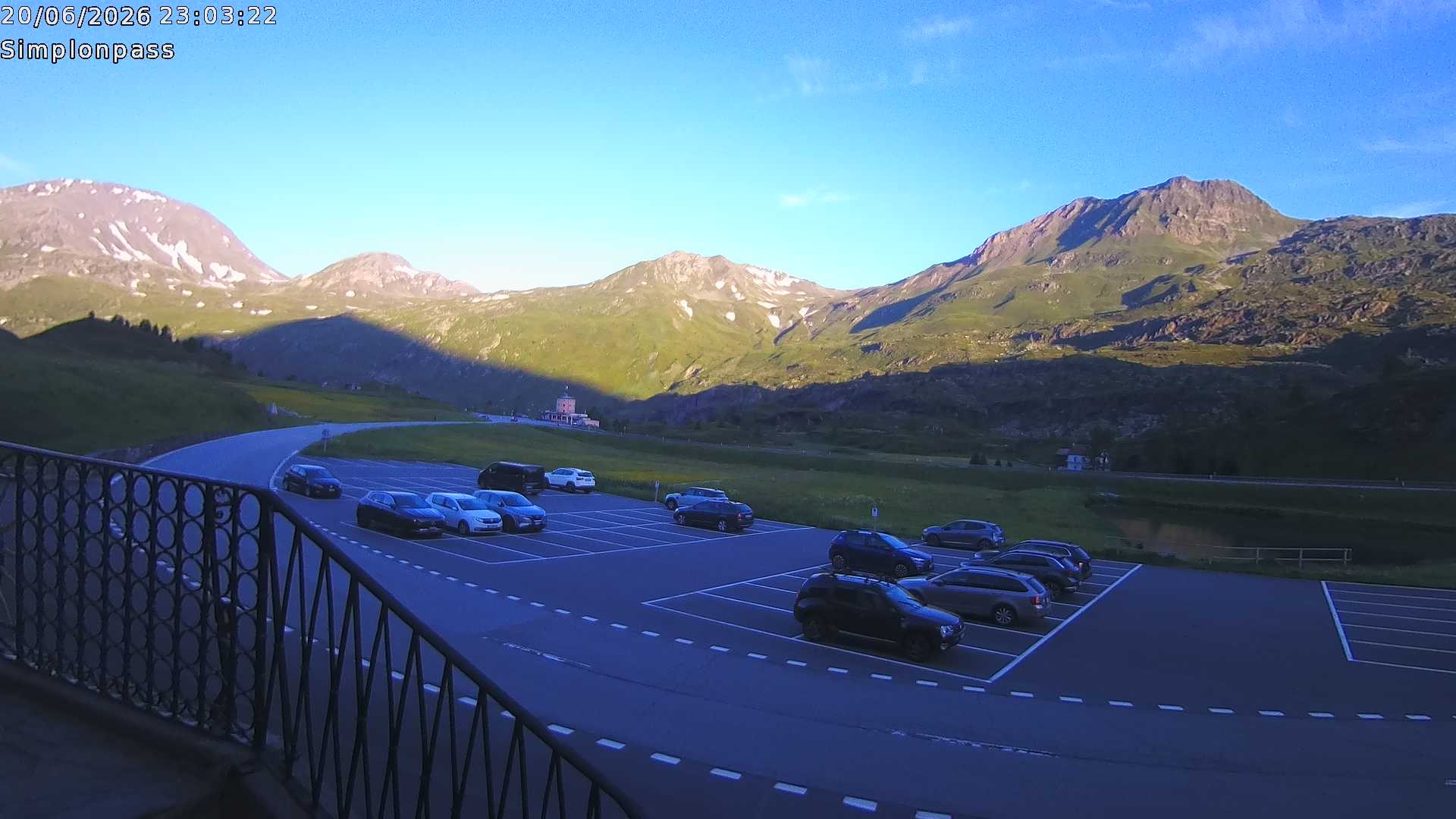 Archiv Foto Webcam Simplonpass - Hospiz