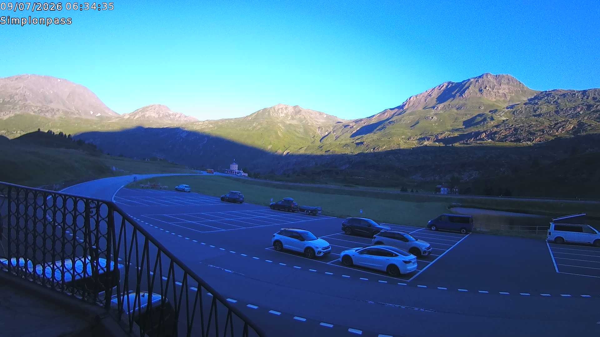 Archiv Foto Webcam Simplonpass - Hospiz