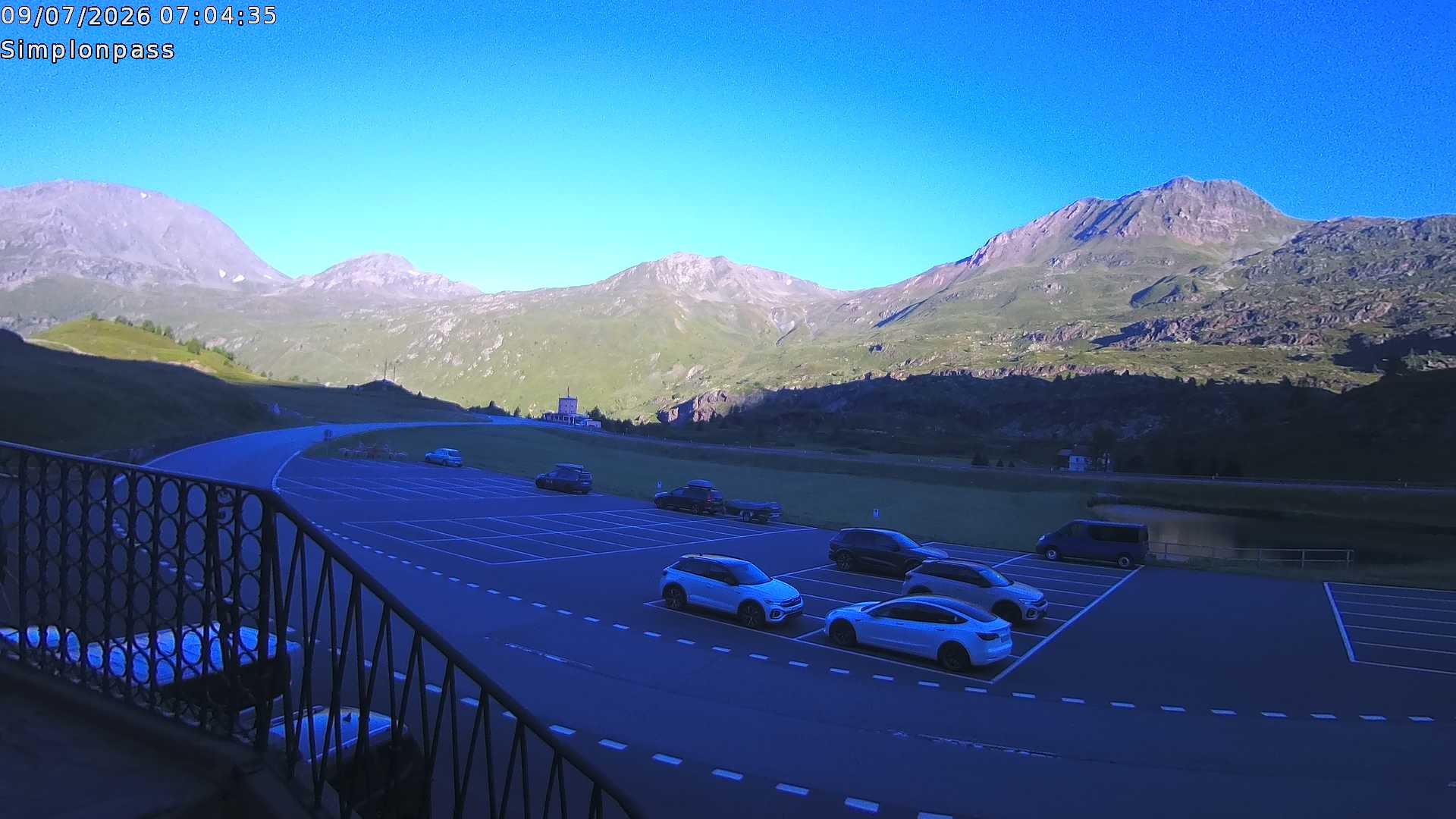 Archiv Foto Webcam Simplonpass - Hospiz