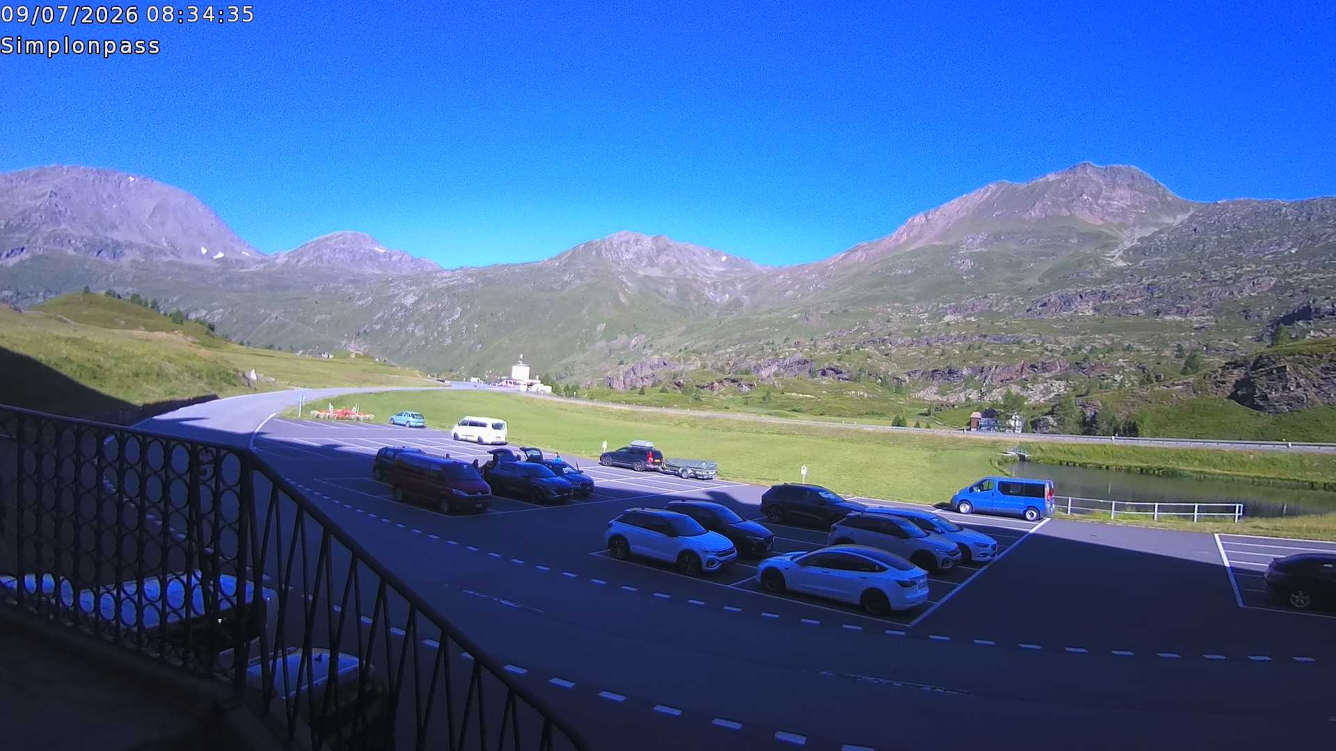 Archiv Foto Webcam Simplonpass - Hospiz