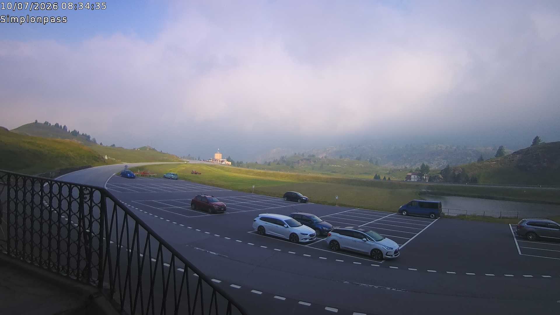 Archiv Foto Webcam Simplonpass - Hospiz