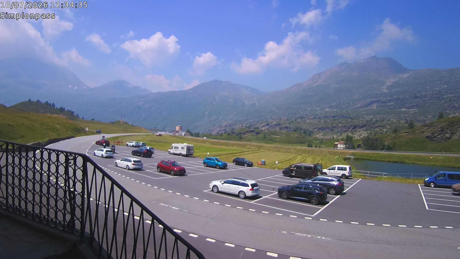 Archiv Foto Webcam Simplonpass - Hospiz