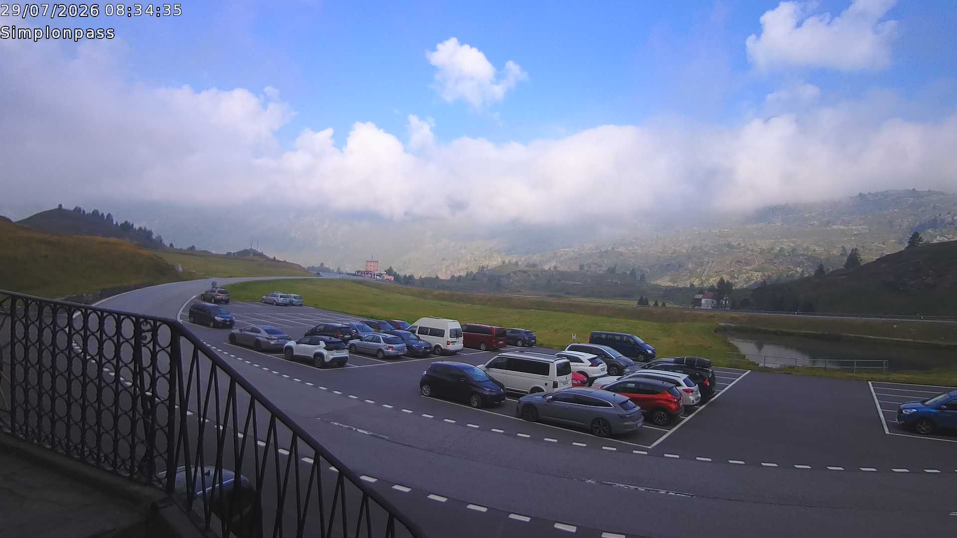 Archiv Foto Webcam Simplonpass - Hospiz
