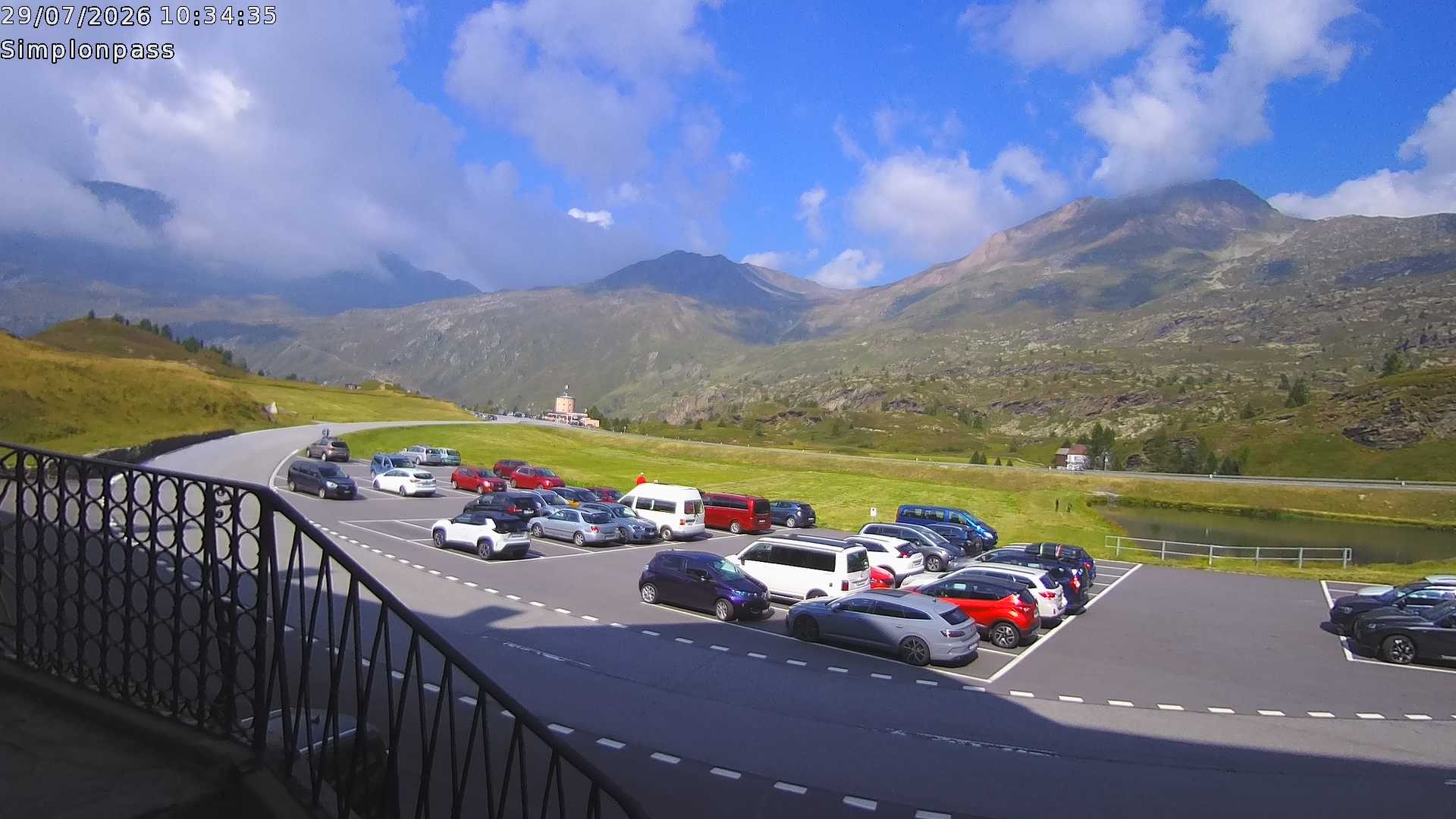 Archiv Foto Webcam Simplonpass - Hospiz