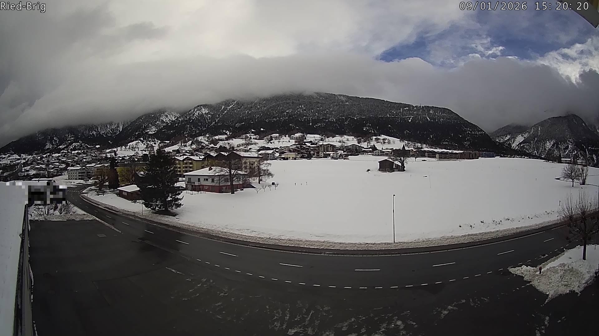 Archiv Foto Webcam Ried-Brig Süd