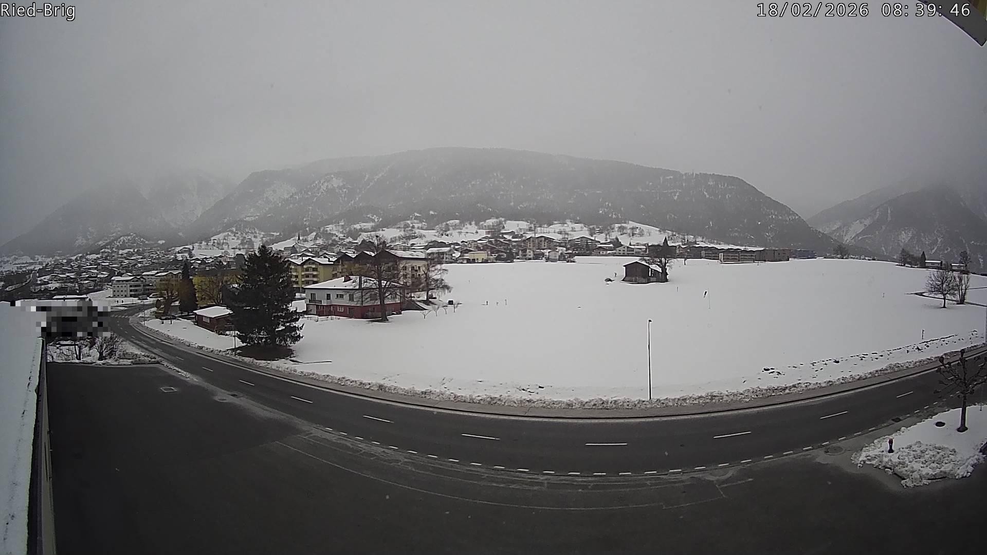 Archiv Foto Webcam Ried-Brig Süd