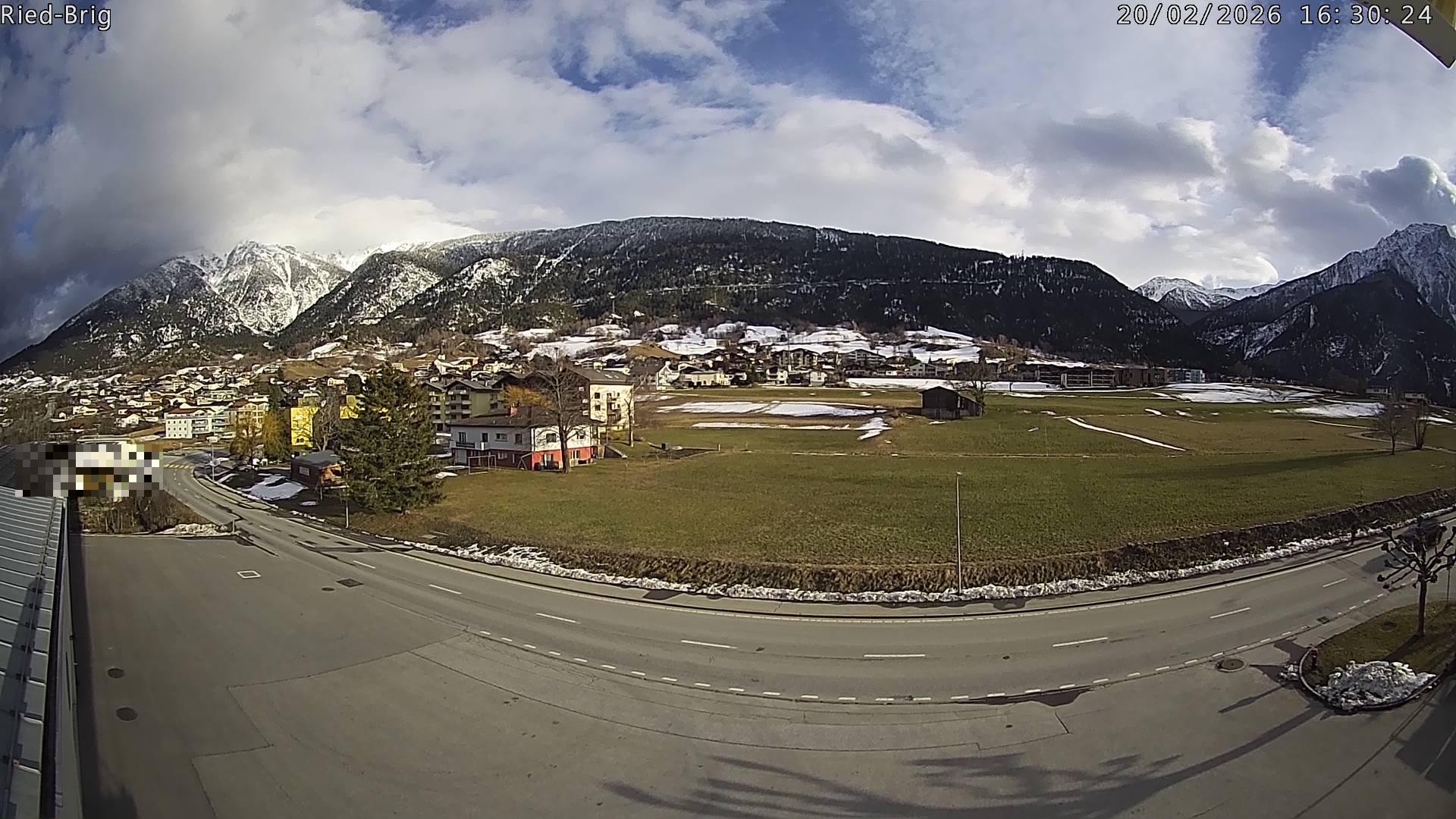 Archiv Foto Webcam Ried-Brig Süd