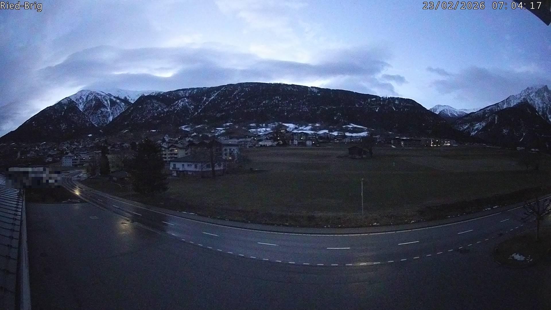Archiv Foto Webcam Ried-Brig Süd