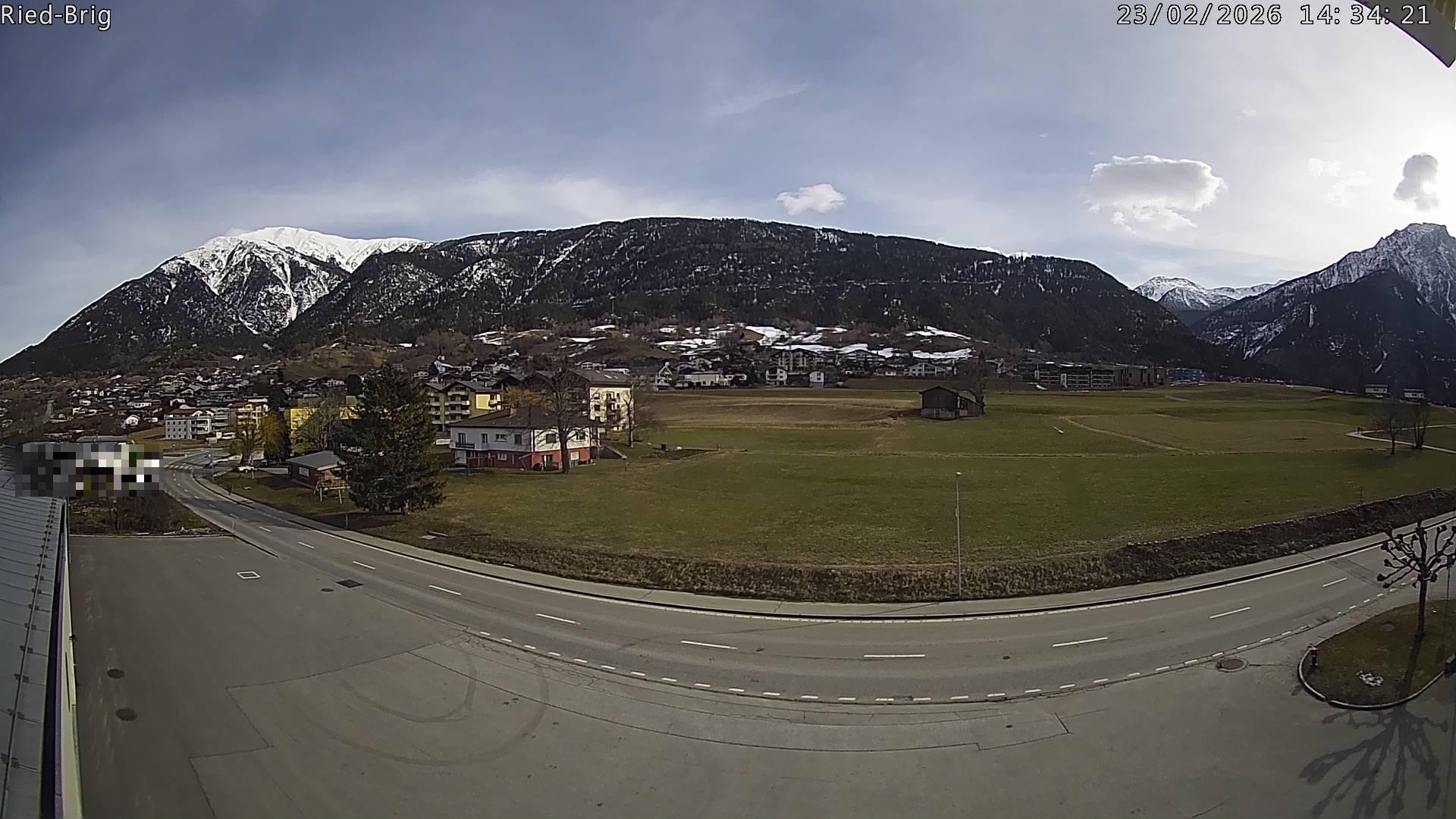 Archiv Foto Webcam Ried-Brig Süd