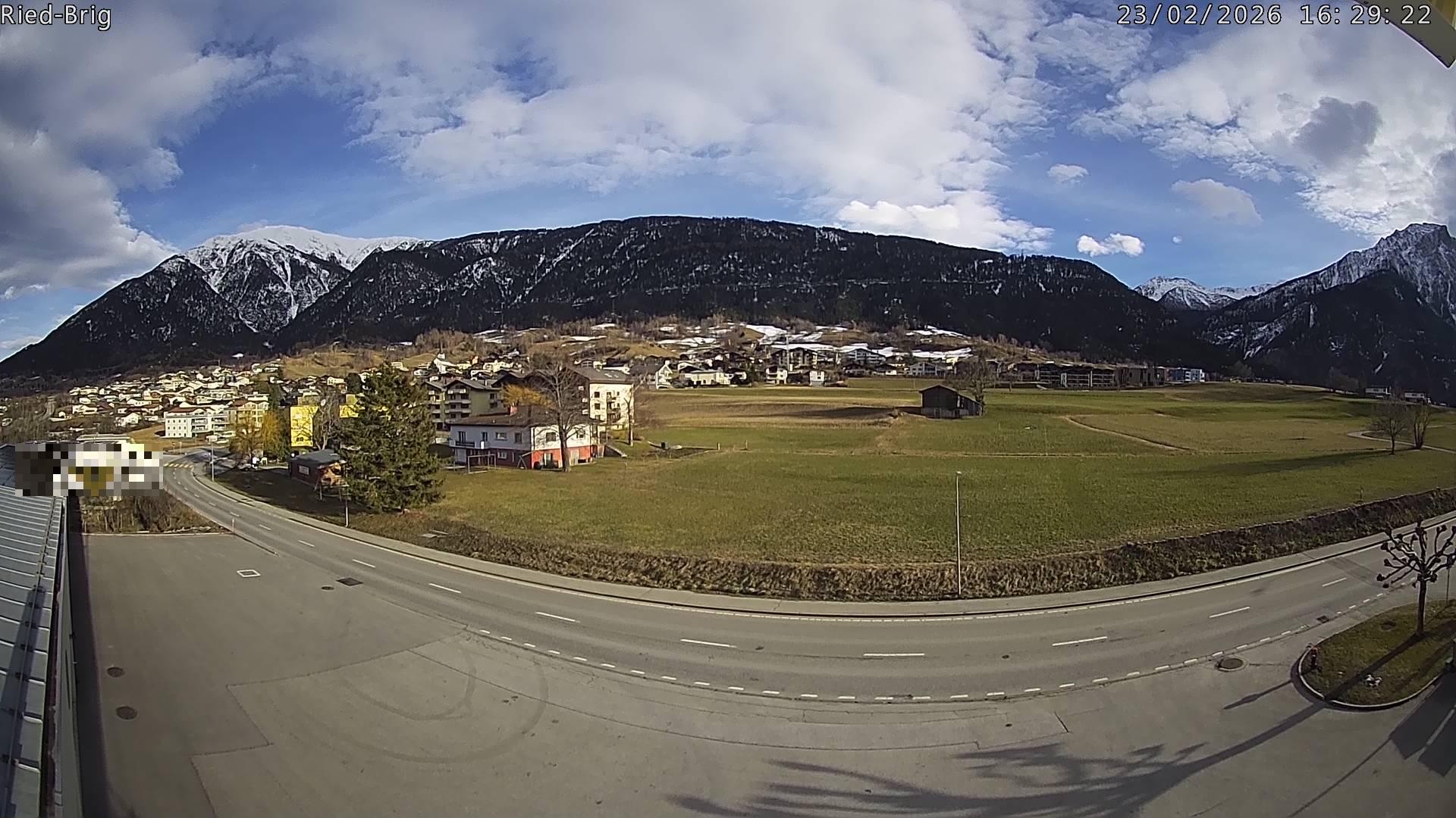 Archiv Foto Webcam Ried-Brig Süd