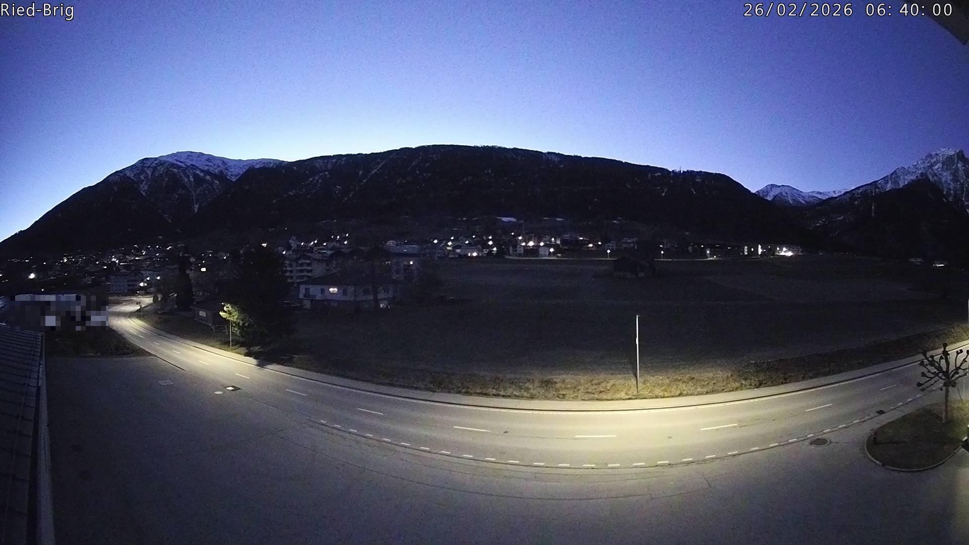 Archived image Webcam Ried-Brig South