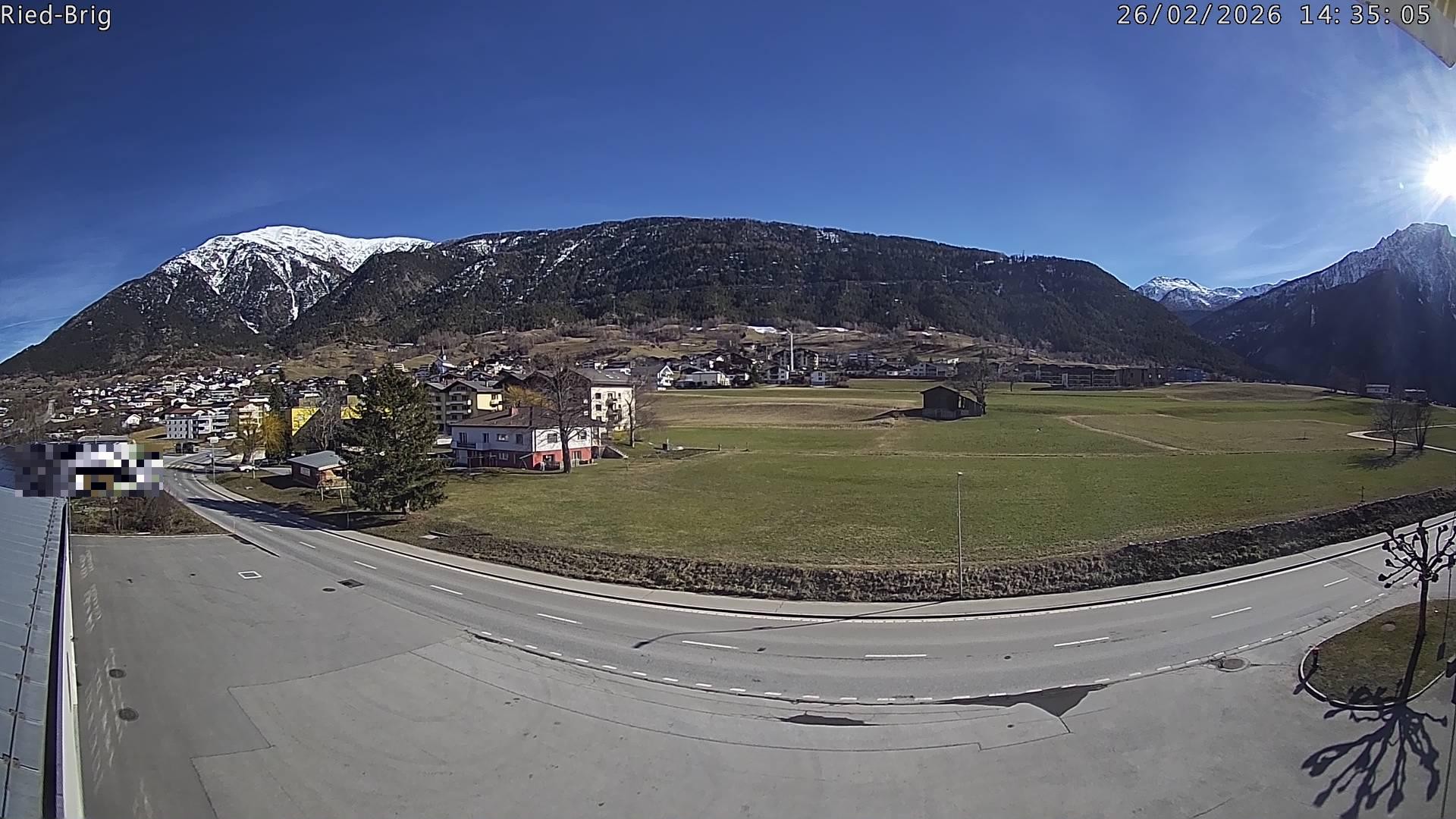 Archived image Webcam Ried-Brig South