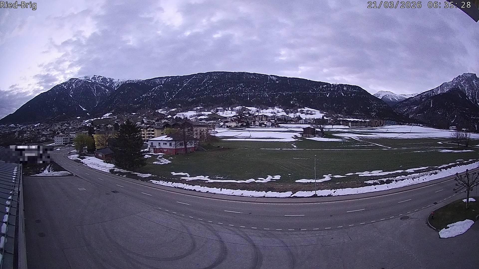 Archiv Foto Webcam Ried-Brig Süd