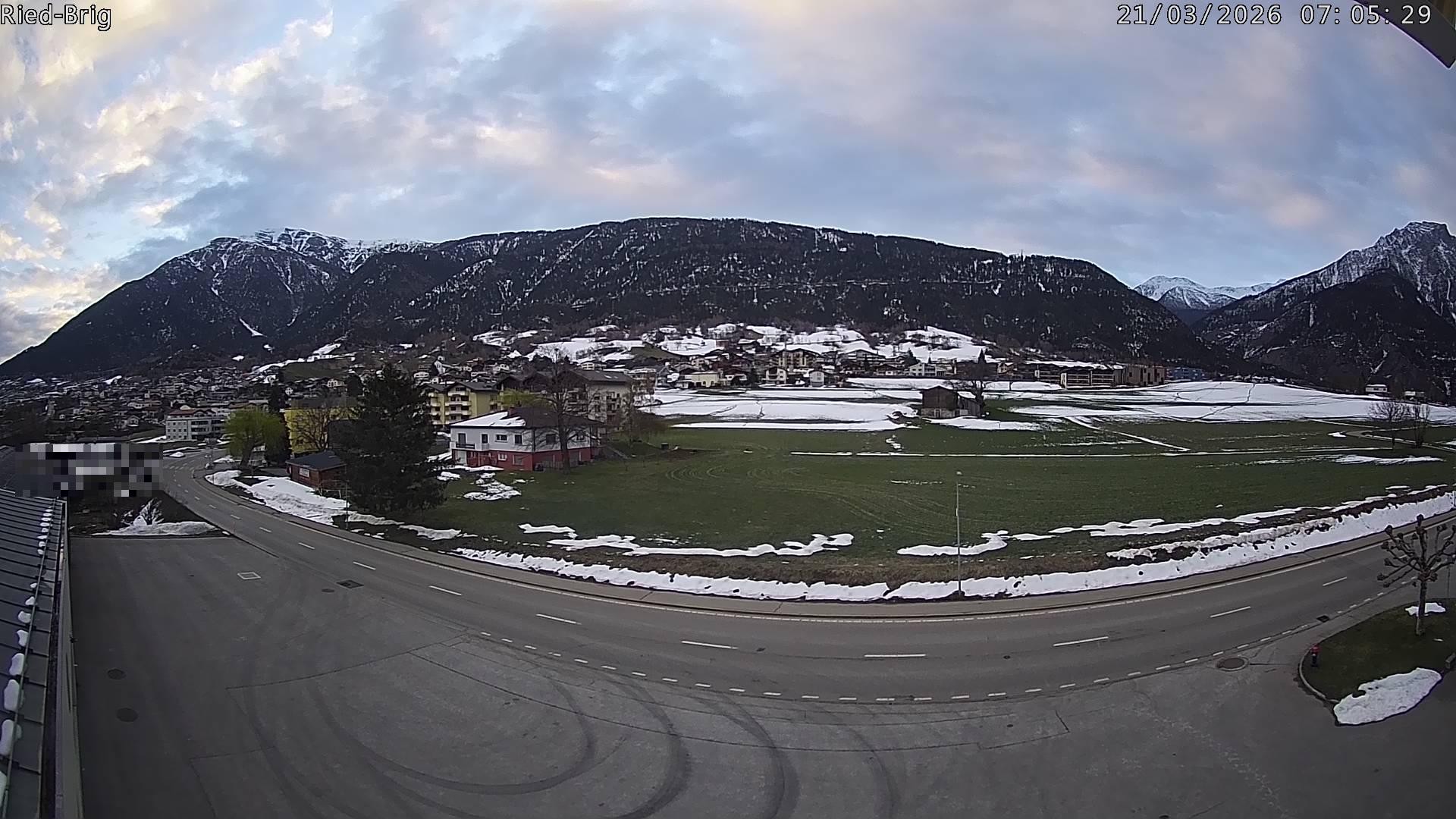 Archiv Foto Webcam Ried-Brig Süd