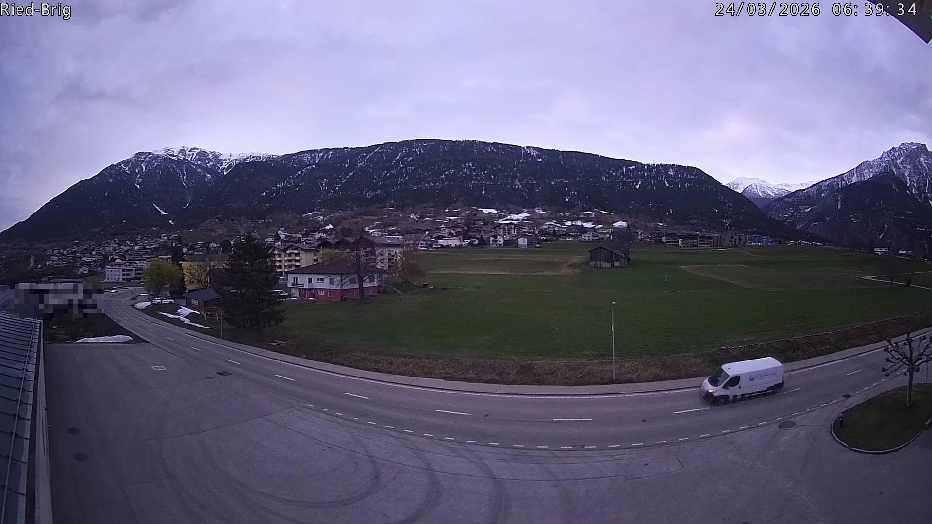 Archiv Foto Webcam Ried-Brig Süd