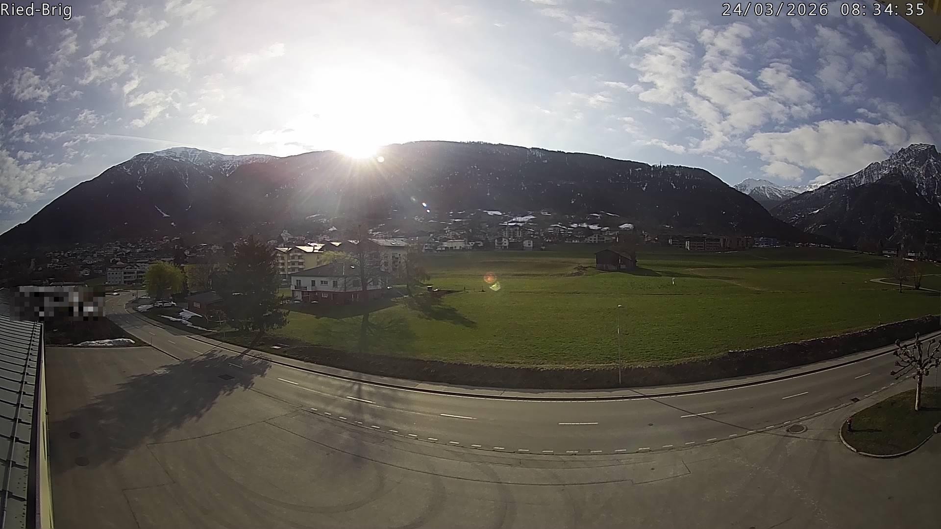 Archiv Foto Webcam Ried-Brig Süd