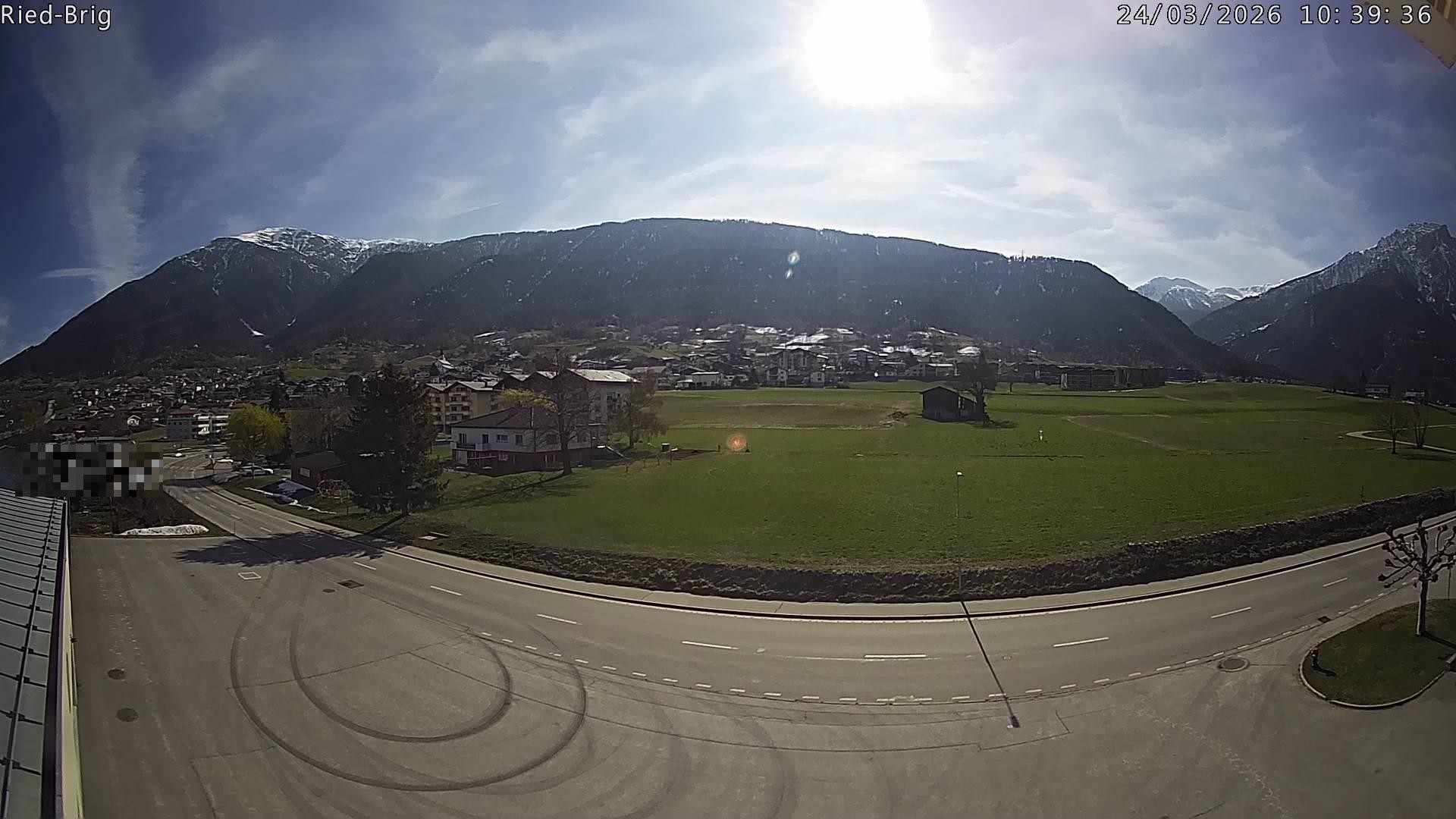 Archiv Foto Webcam Ried-Brig Süd