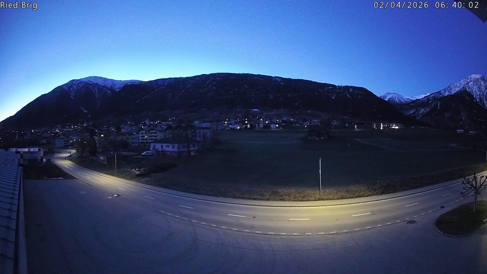 Archiv Foto Webcam Ried-Brig Süd