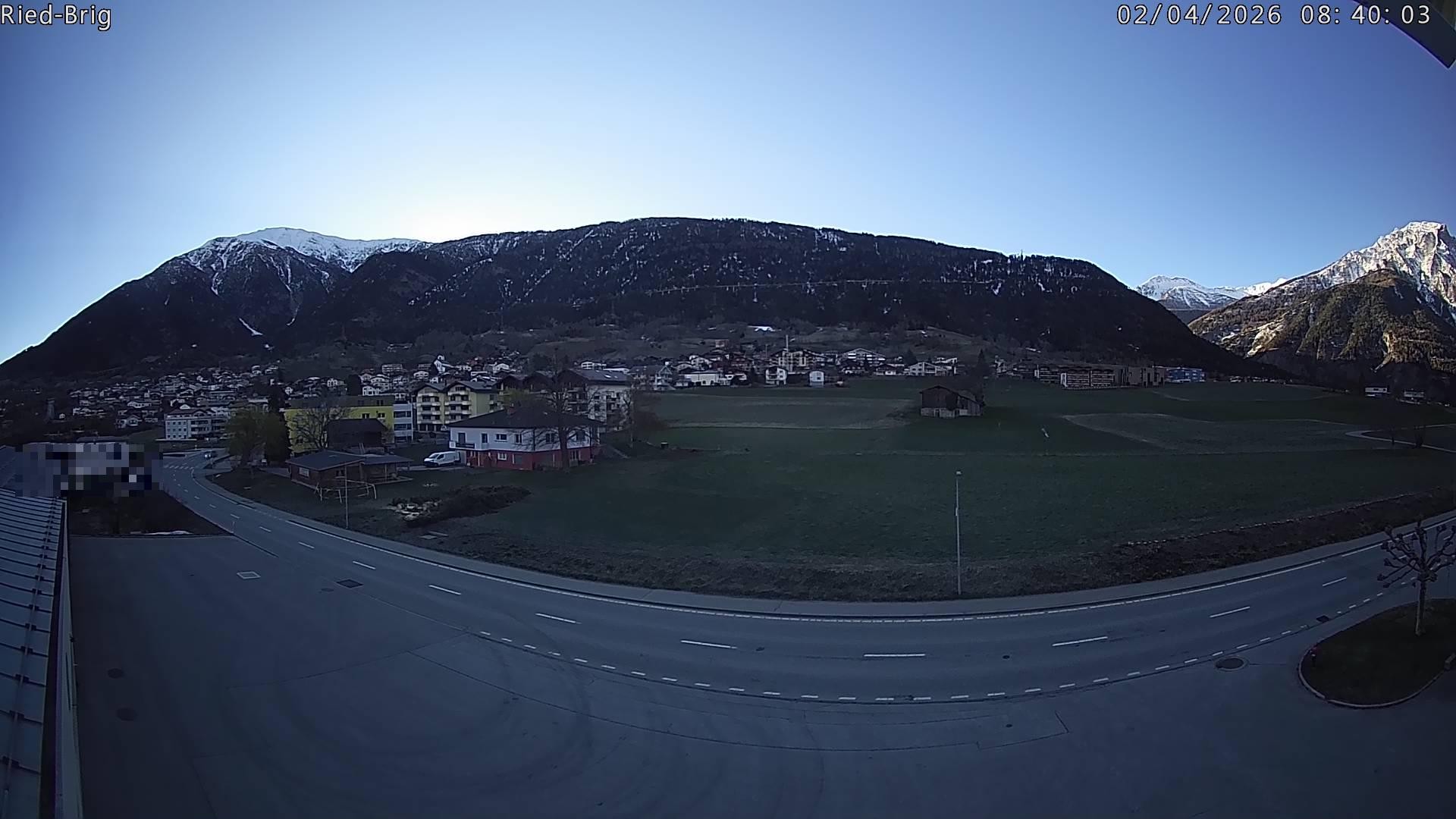 Archiv Foto Webcam Ried-Brig Süd