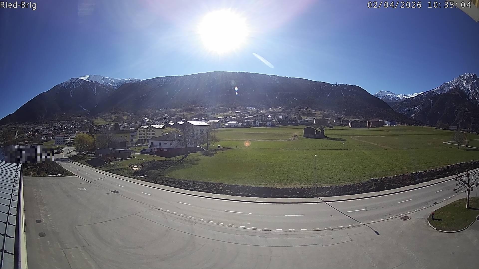 Archiv Foto Webcam Ried-Brig Süd
