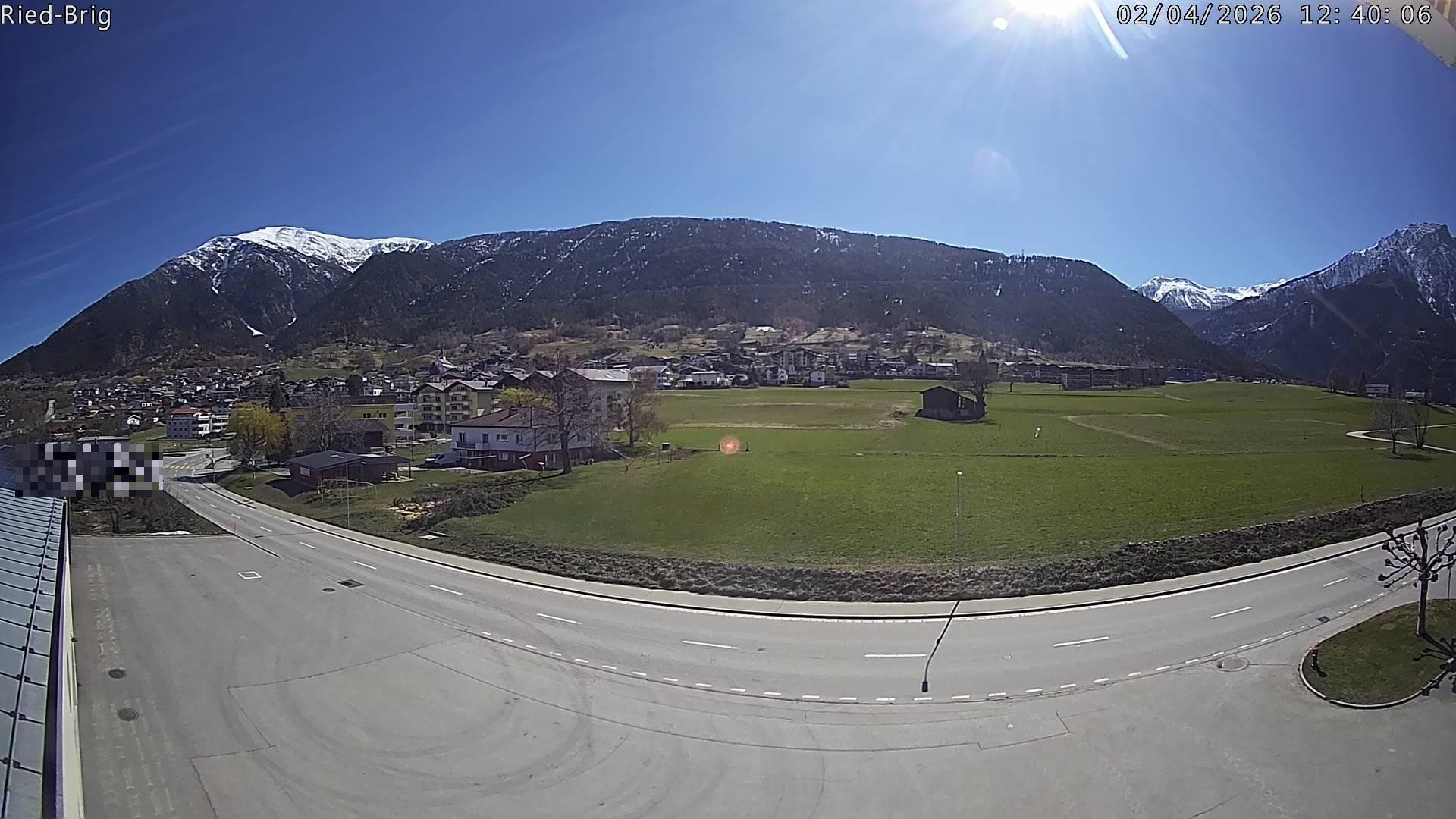 Archiv Foto Webcam Ried-Brig Süd
