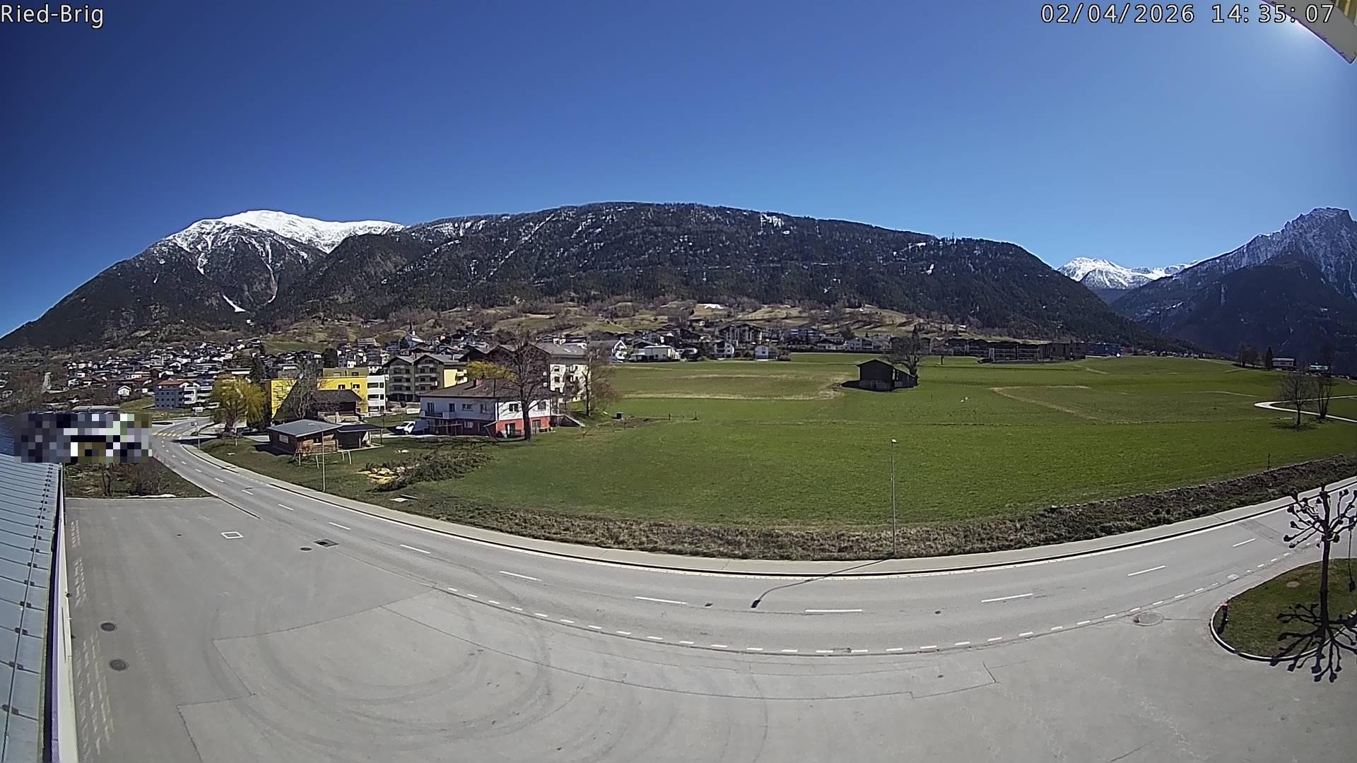 Archiv Foto Webcam Ried-Brig Süd