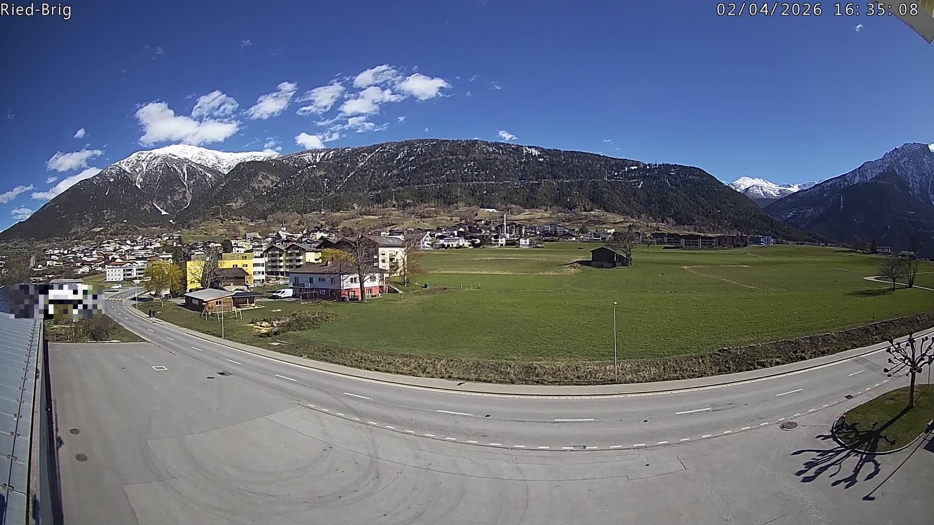 Archiv Foto Webcam Ried-Brig Süd