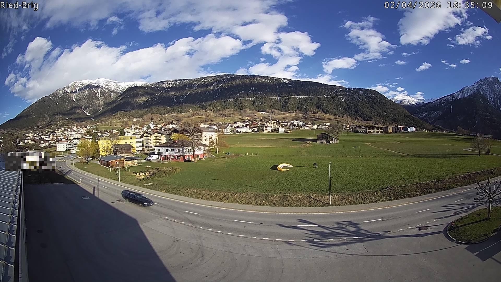 Archiv Foto Webcam Ried-Brig Süd