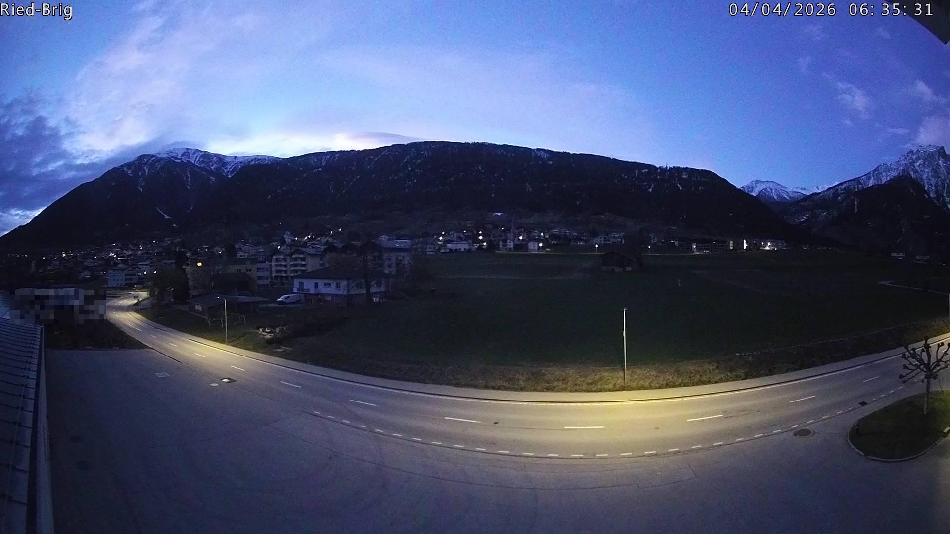 Archiv Foto Webcam Ried-Brig Süd