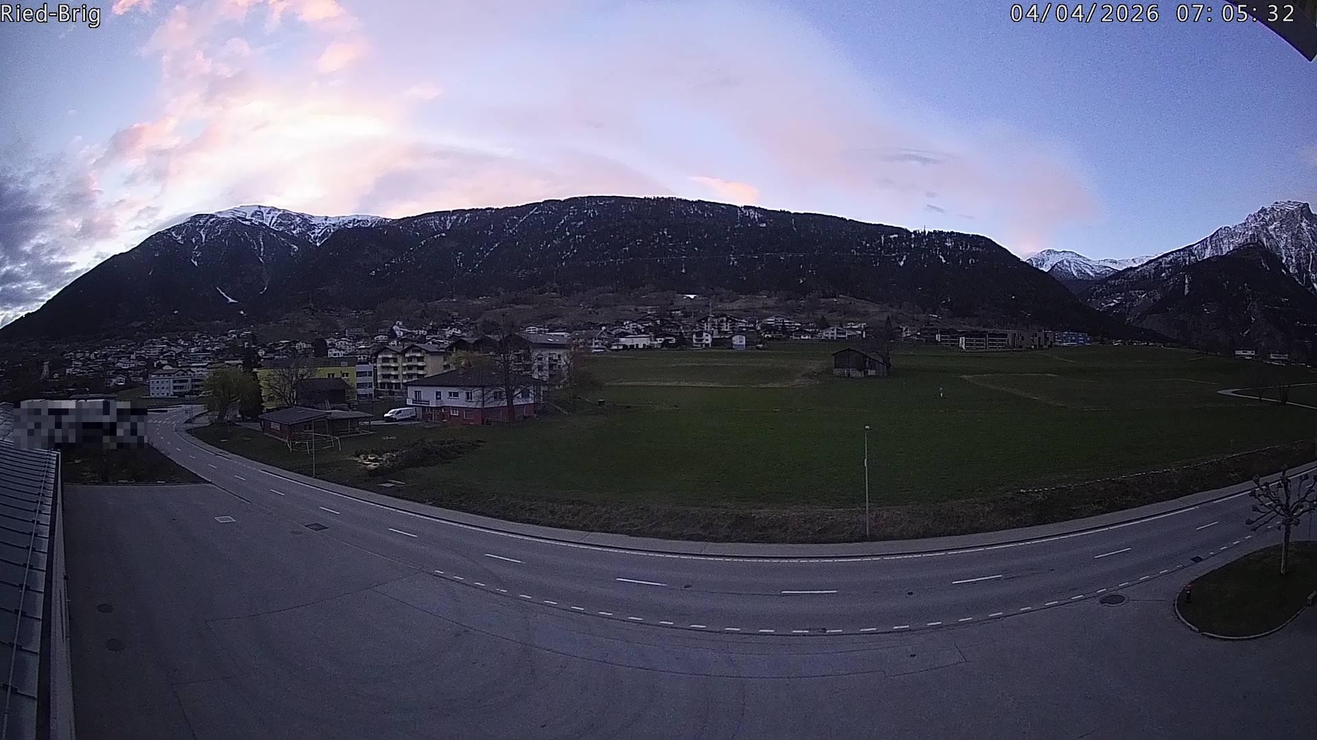 Archiv Foto Webcam Ried-Brig Süd