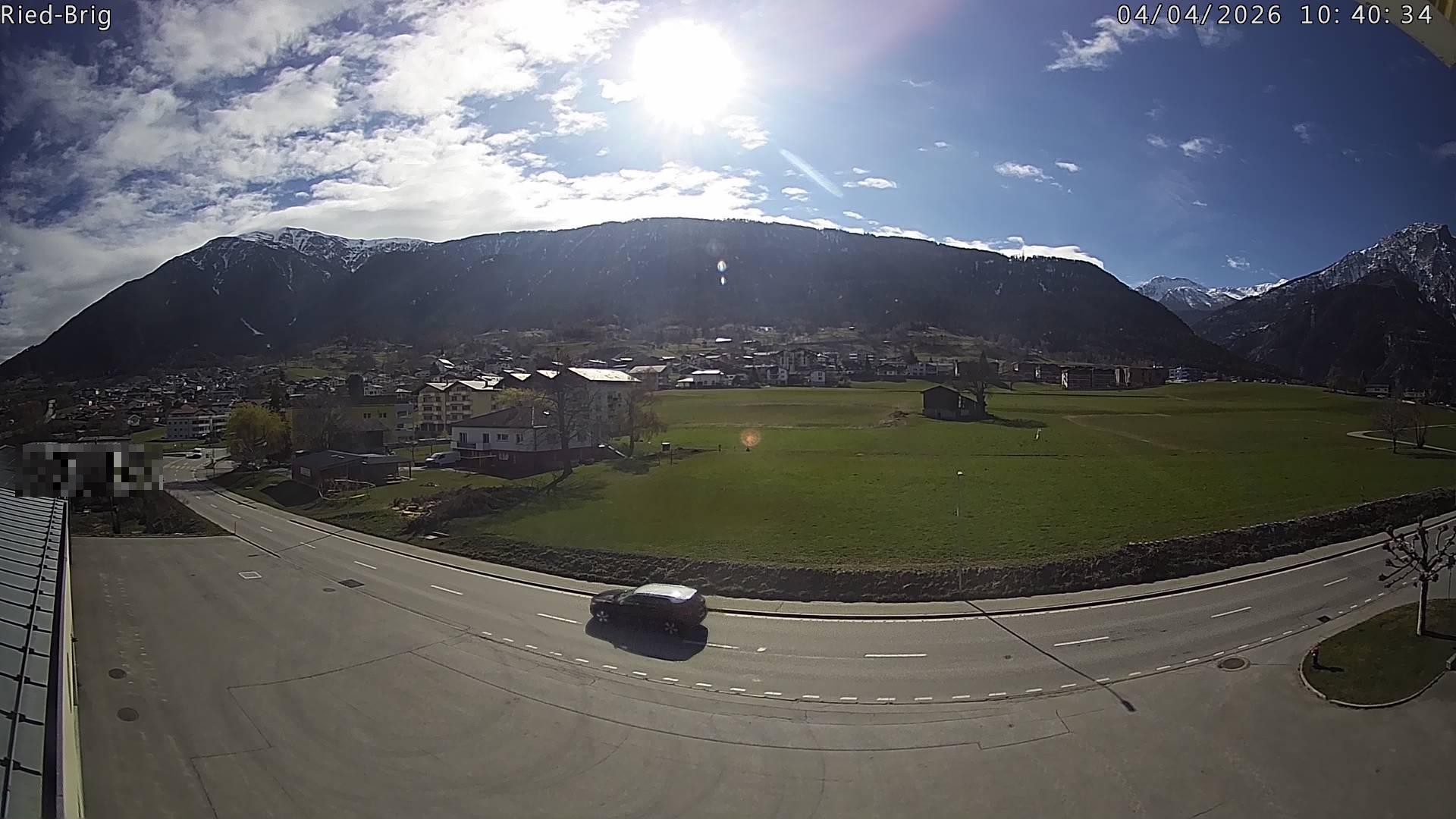 Archiv Foto Webcam Ried-Brig Süd