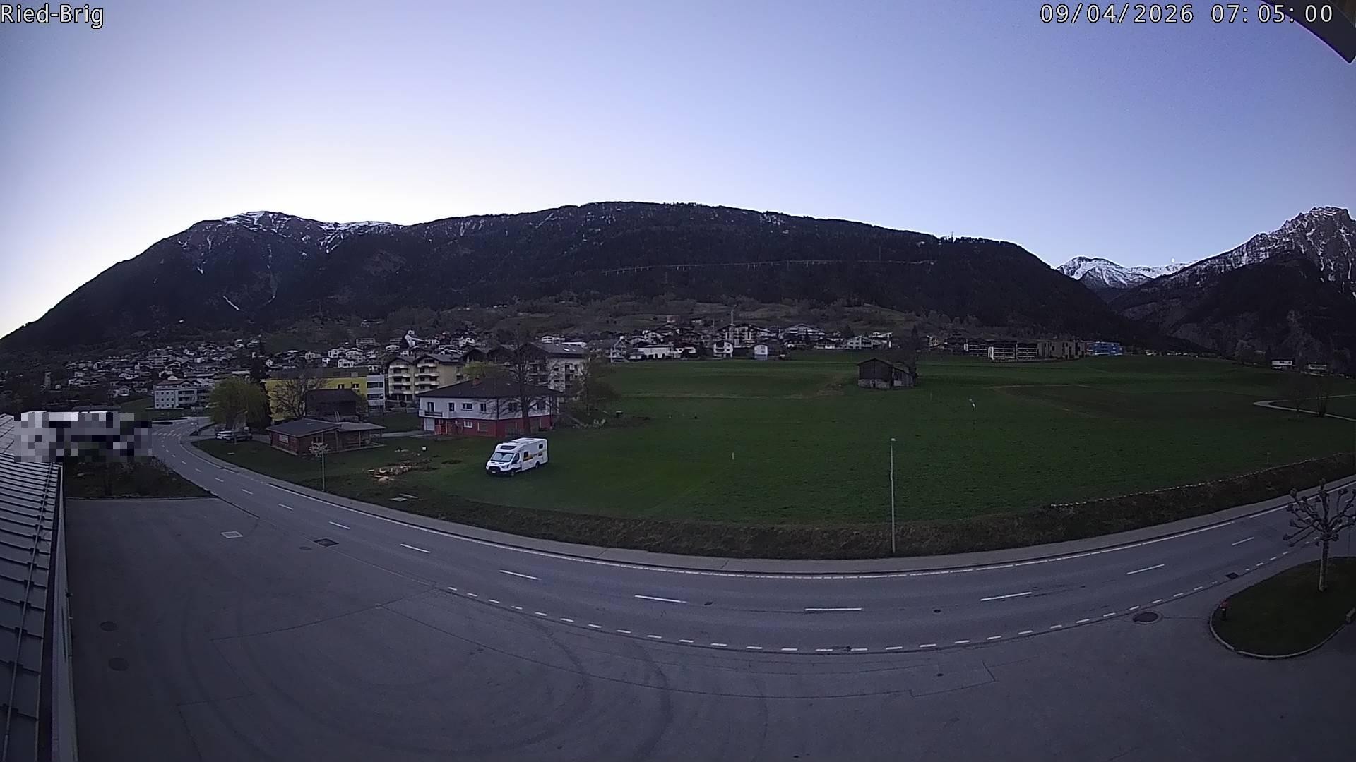Archived image Webcam Ried-Brig South